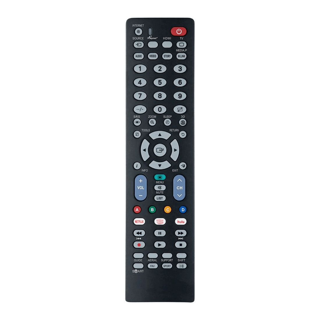 1 Blaupunkt Replacement TV Remote for Samsung TVs, 1 of 2