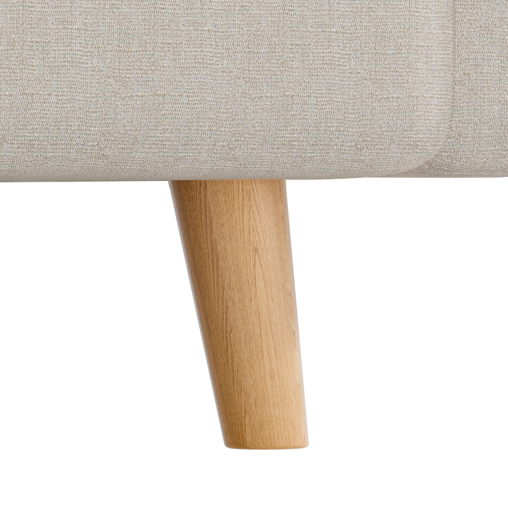 6 Levede Sofa Bed Futon Convertible Fabric Lounge Couch 3 Seater Recliner - Beige - Beige, 6 of 9