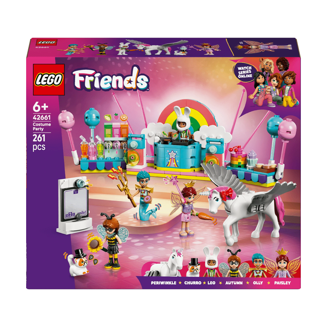 1 LEGO Friends Costume Party with Unicorn & Fairy 42661, 1 of 10