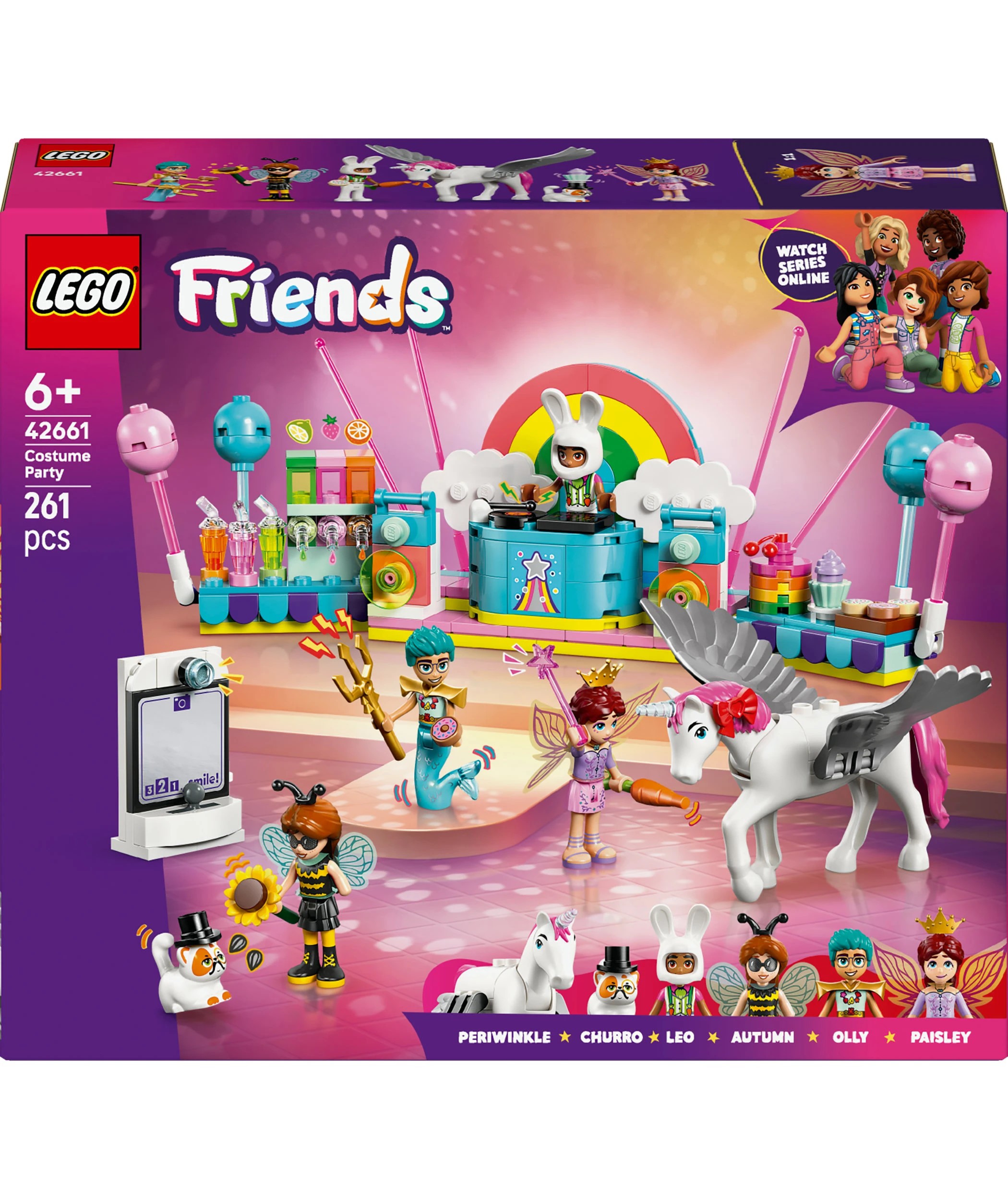 1 LEGO Friends Costume Party with Unicorn & Fairy 42661, 1 of 10