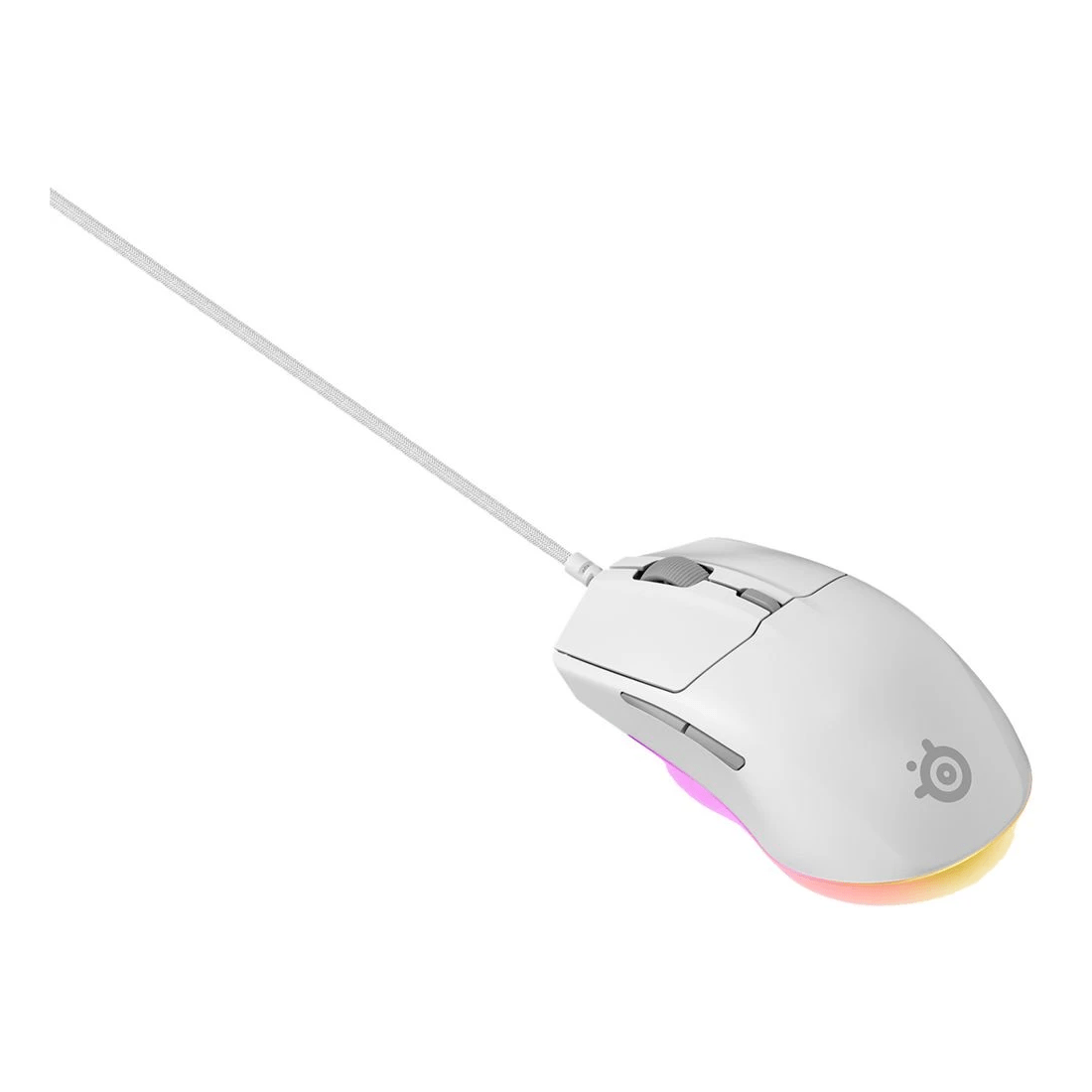 3 SteelSeries Rival 3 Gen 2 Wireless Mouse White, 3 of 4