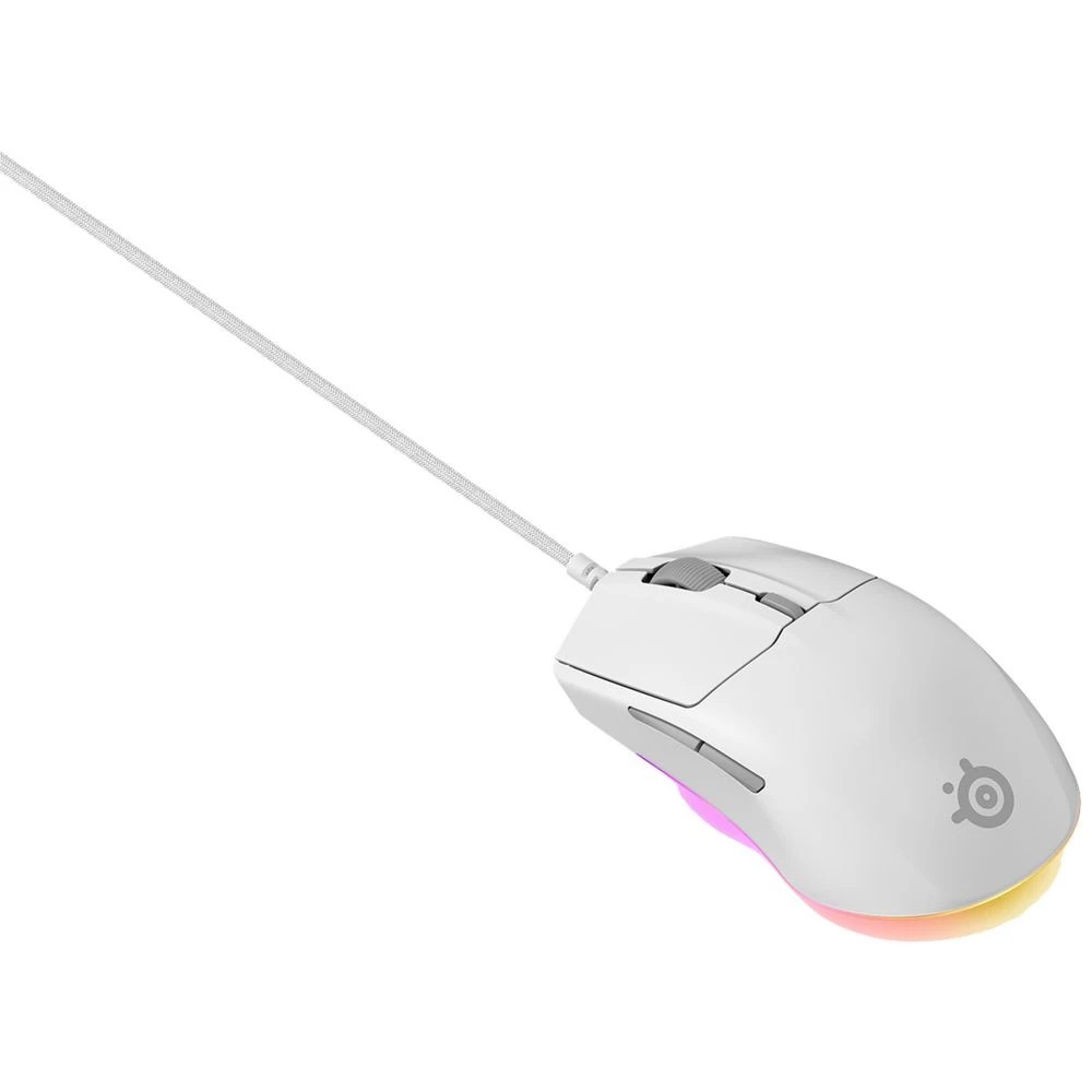 4 SteelSeries Rival 3 Gen 2 Wireless Mouse White, 4 of 6