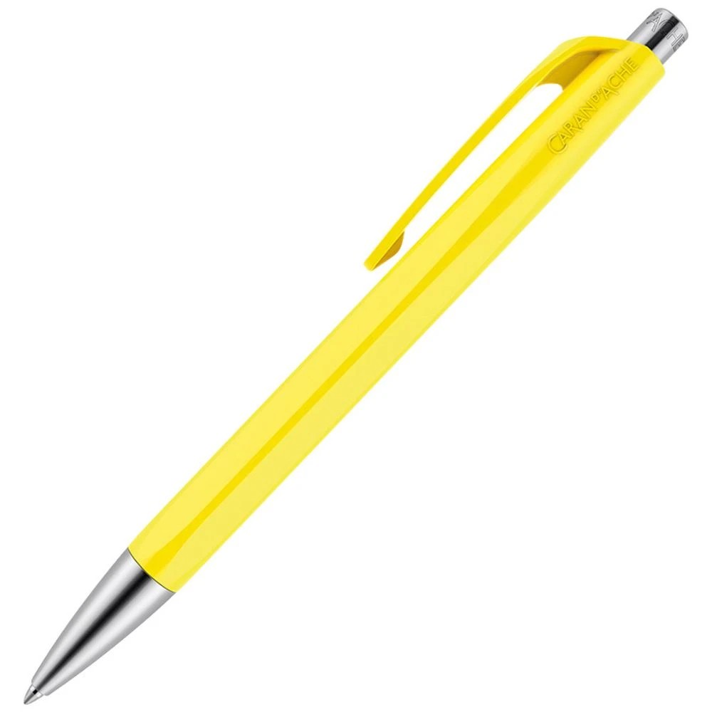 1 Caran d’Ache 888 Infinite Ballpoint Pen Lemon Yellow, 1 of 3