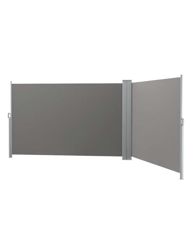 Instahut Side Awning Sun Shade Outdoor Retractable Privacy Screen 1.8X6M - 