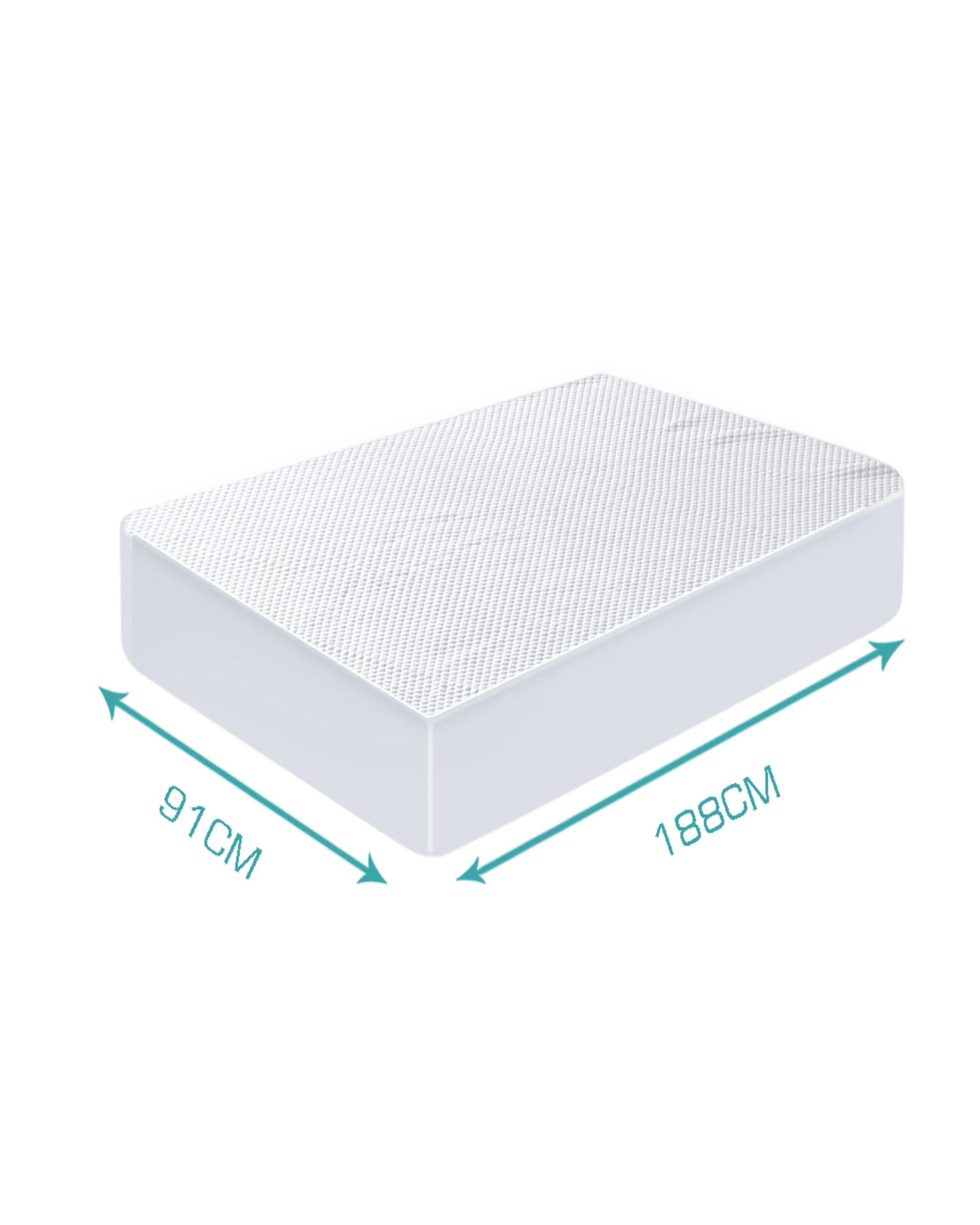 3 Dreamz Cooling Mattress Protector Single, 3 of 6