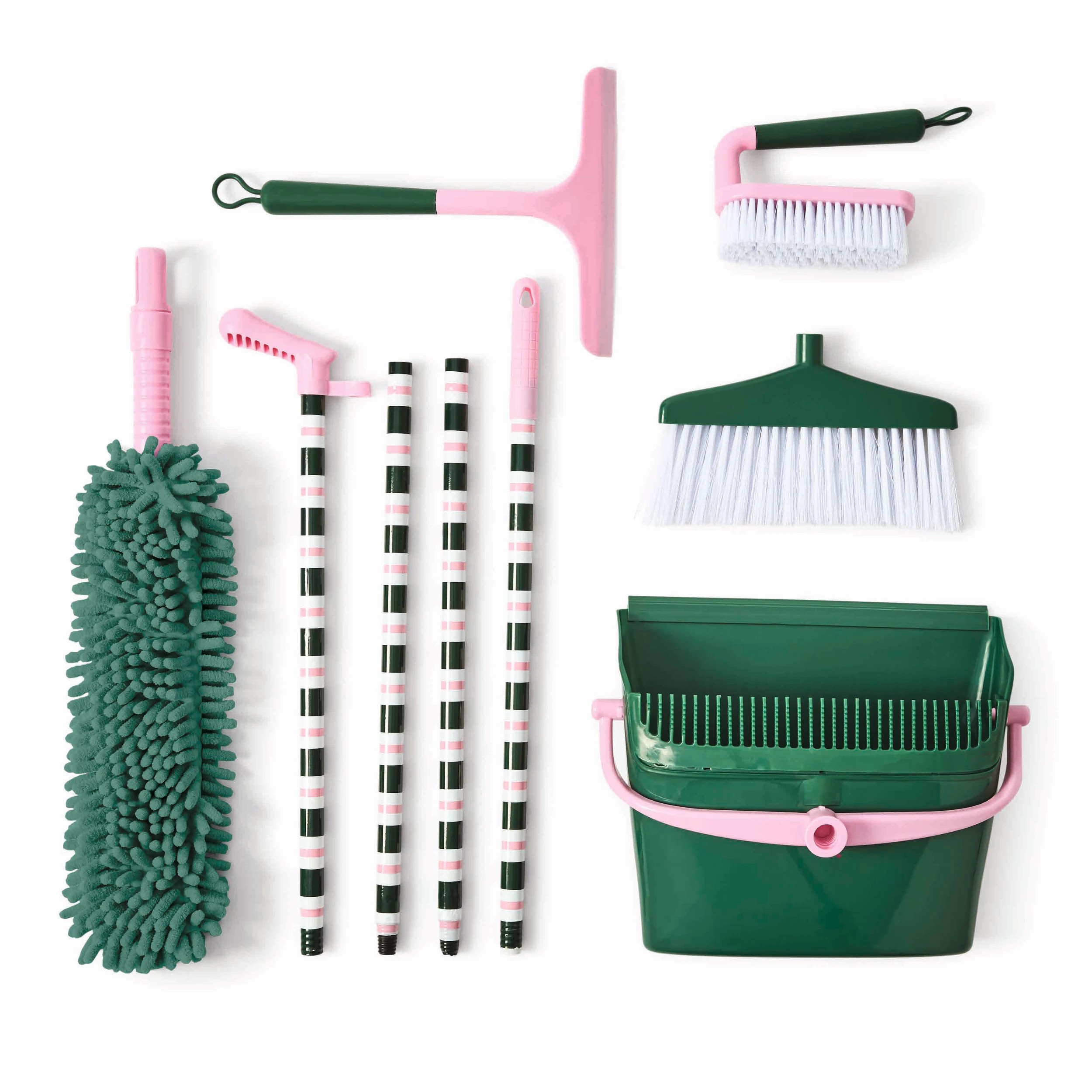 7 4 Piece Cleaning Tool Set - Stripe, 7 of 7