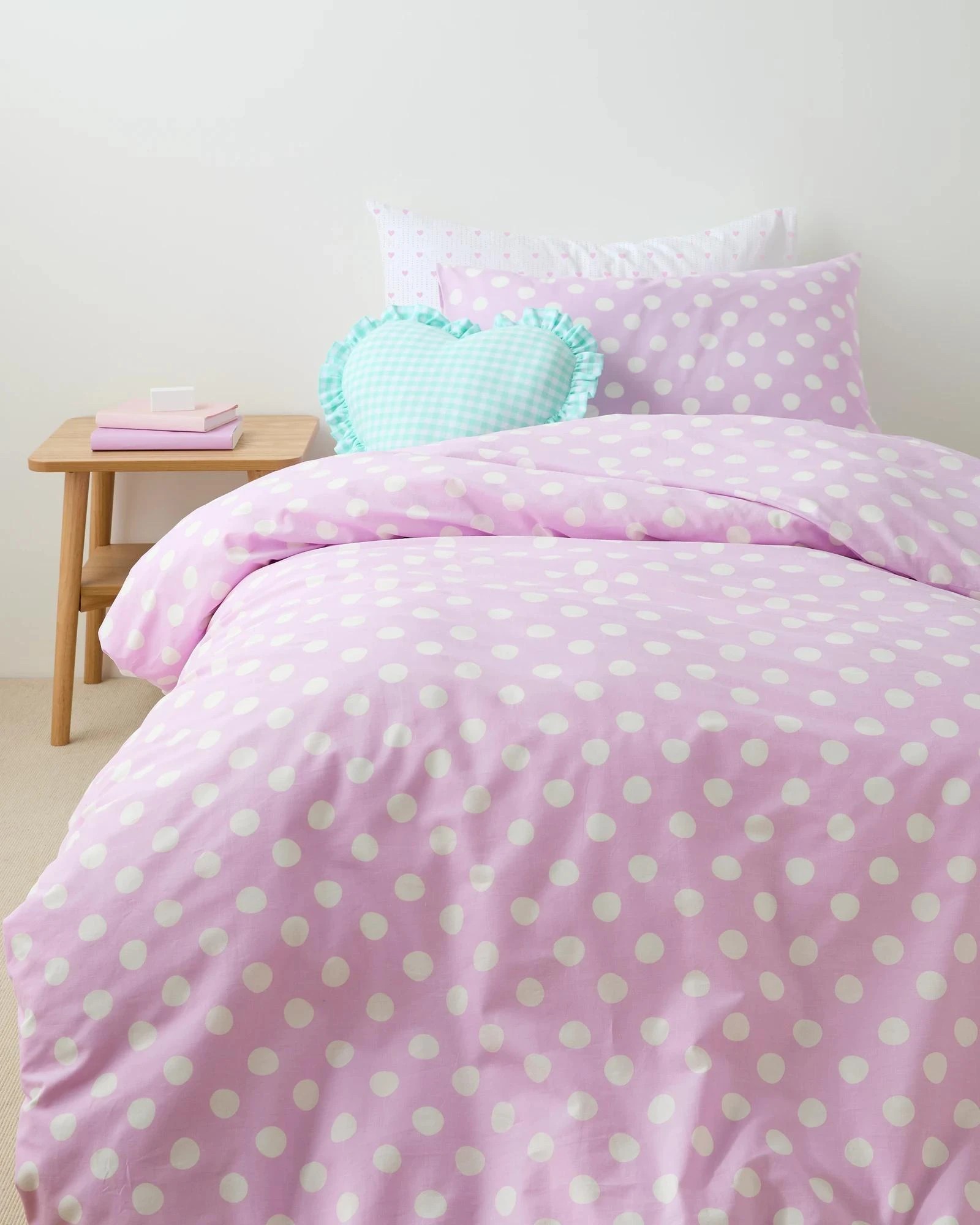 2 Target Cara Kids Australian Cotton Quilt Cover Set - Double Bed - Purple, 2 of 5