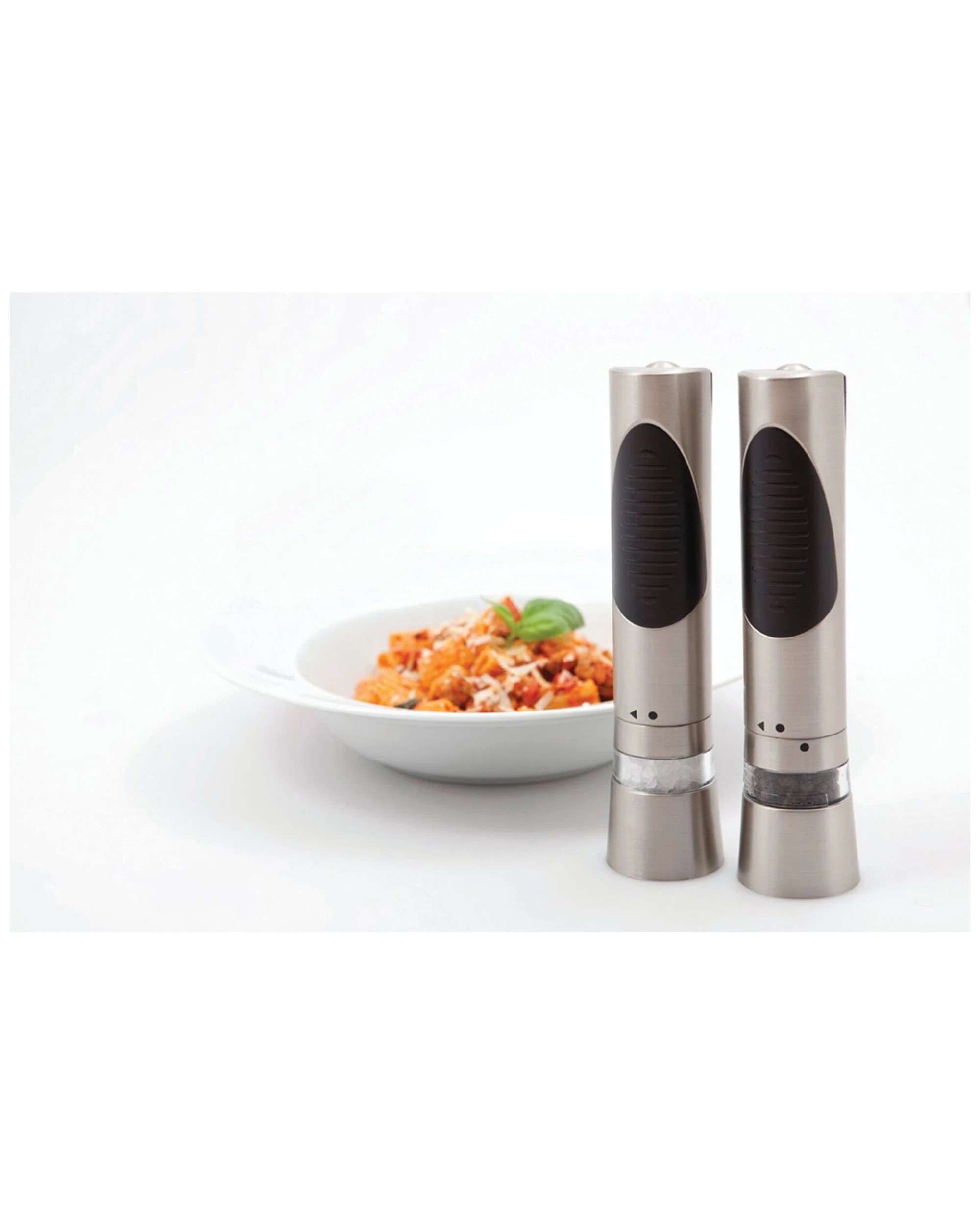 2 Cole & Mason Richmond Electronic Salt & Pepper Mill, Silver - Silver, 2 of 8