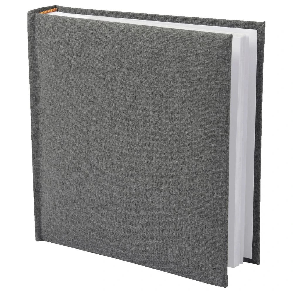 2 Brooklyn Photo Album Linen Look Grey 200 Capacity, 2 of 4