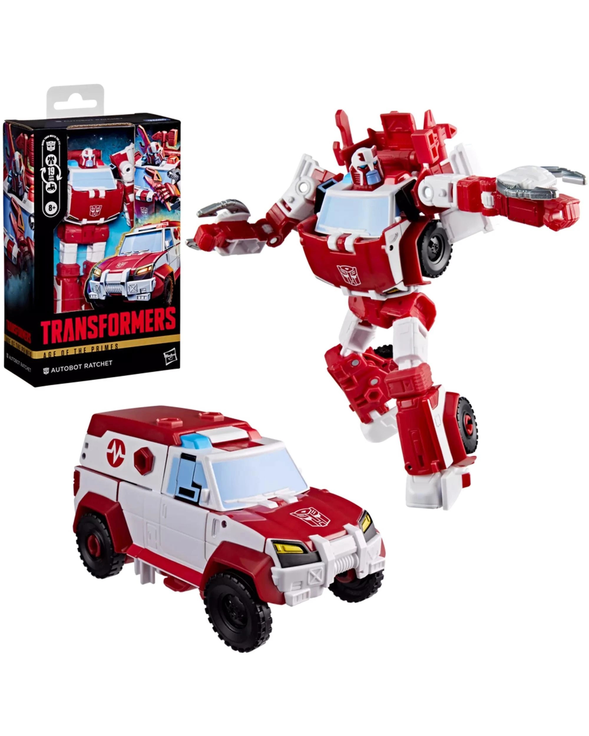 1 Transformers Age of the Primes Deluxe Class Autobot Ratchet, 1 of 5