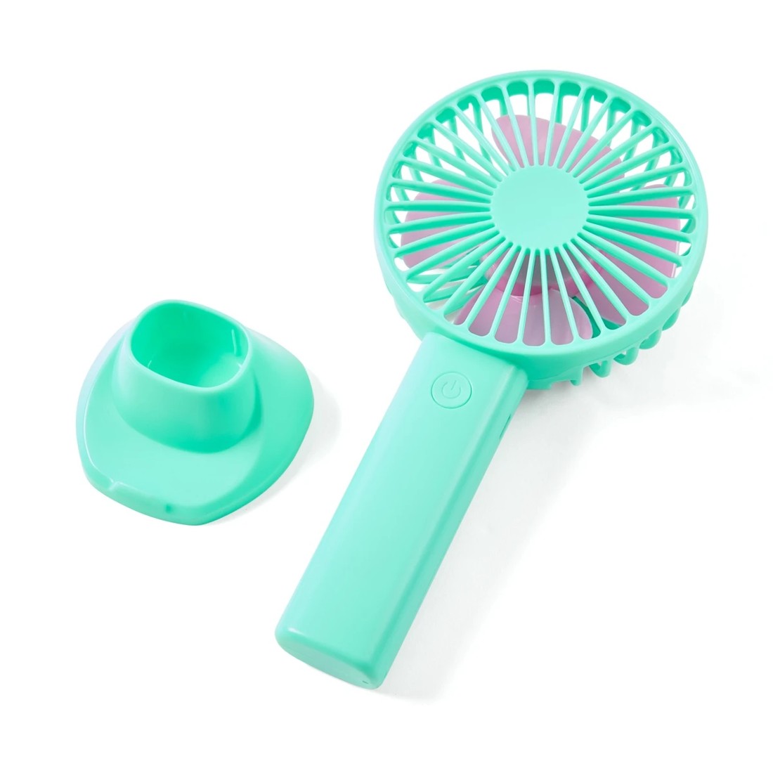 9 Handheld Fan - Green, 9 of 10