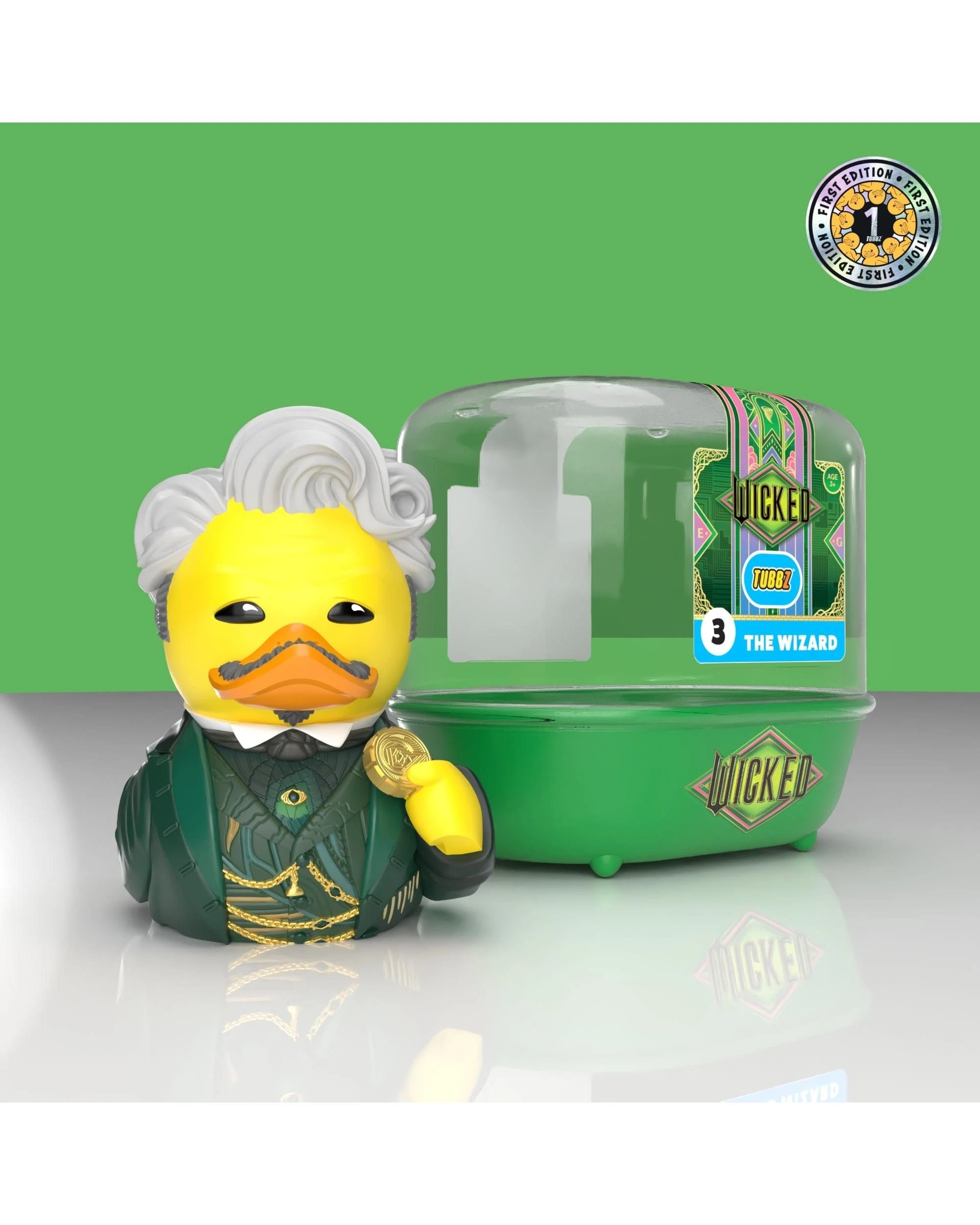 2 TUBBZ Wicked The Wizard First Edition Cosplaying Duck Figure, 2 of 9