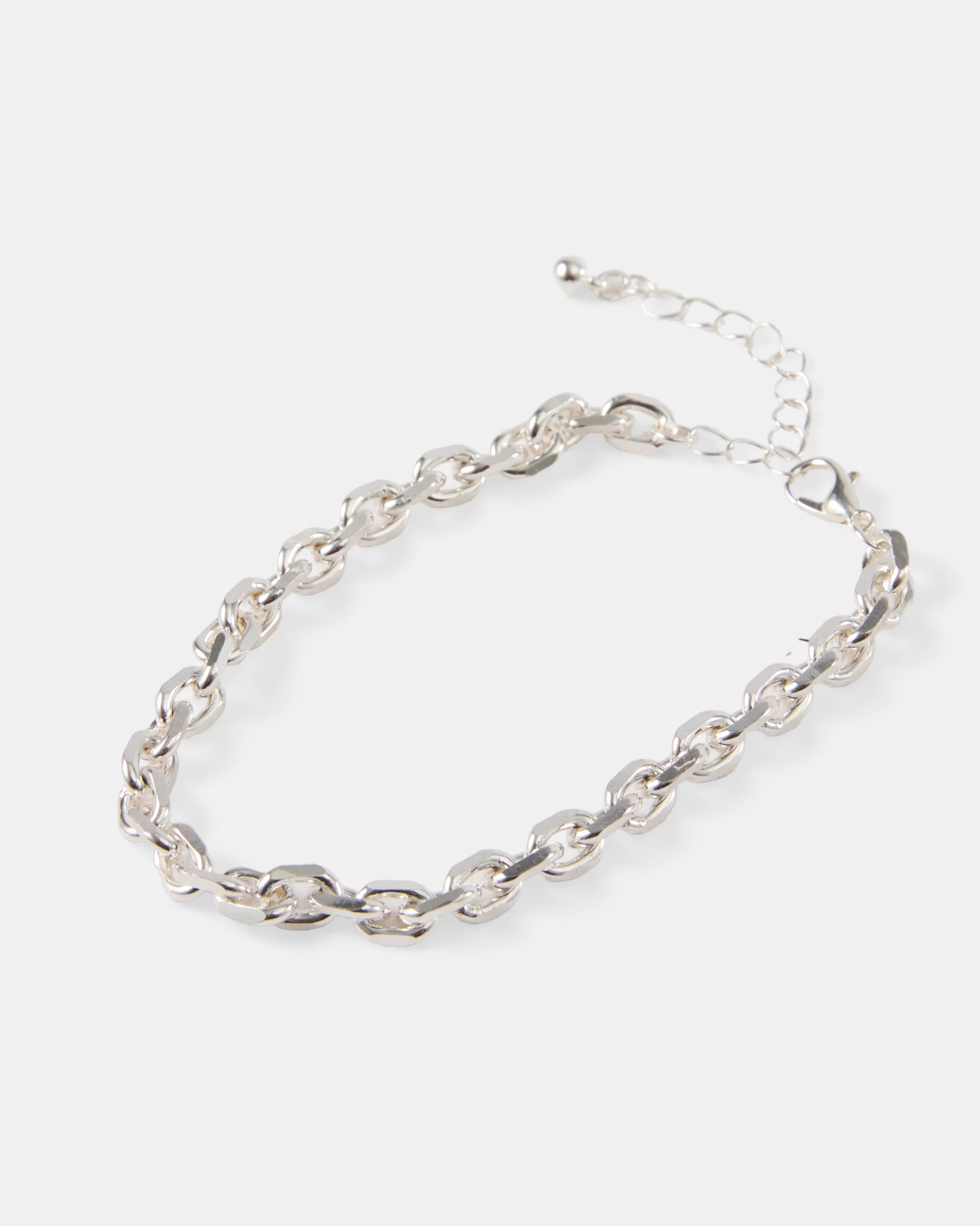 2 3 Pack Chain Bracelets - Silver Tone, 2 of 9