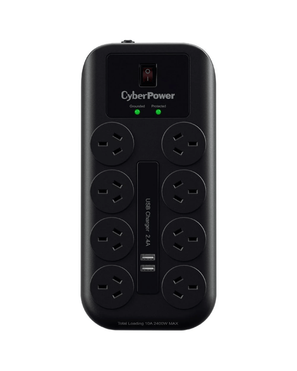 Cyberpower 8 Port Surge Suppressor Powerboard
