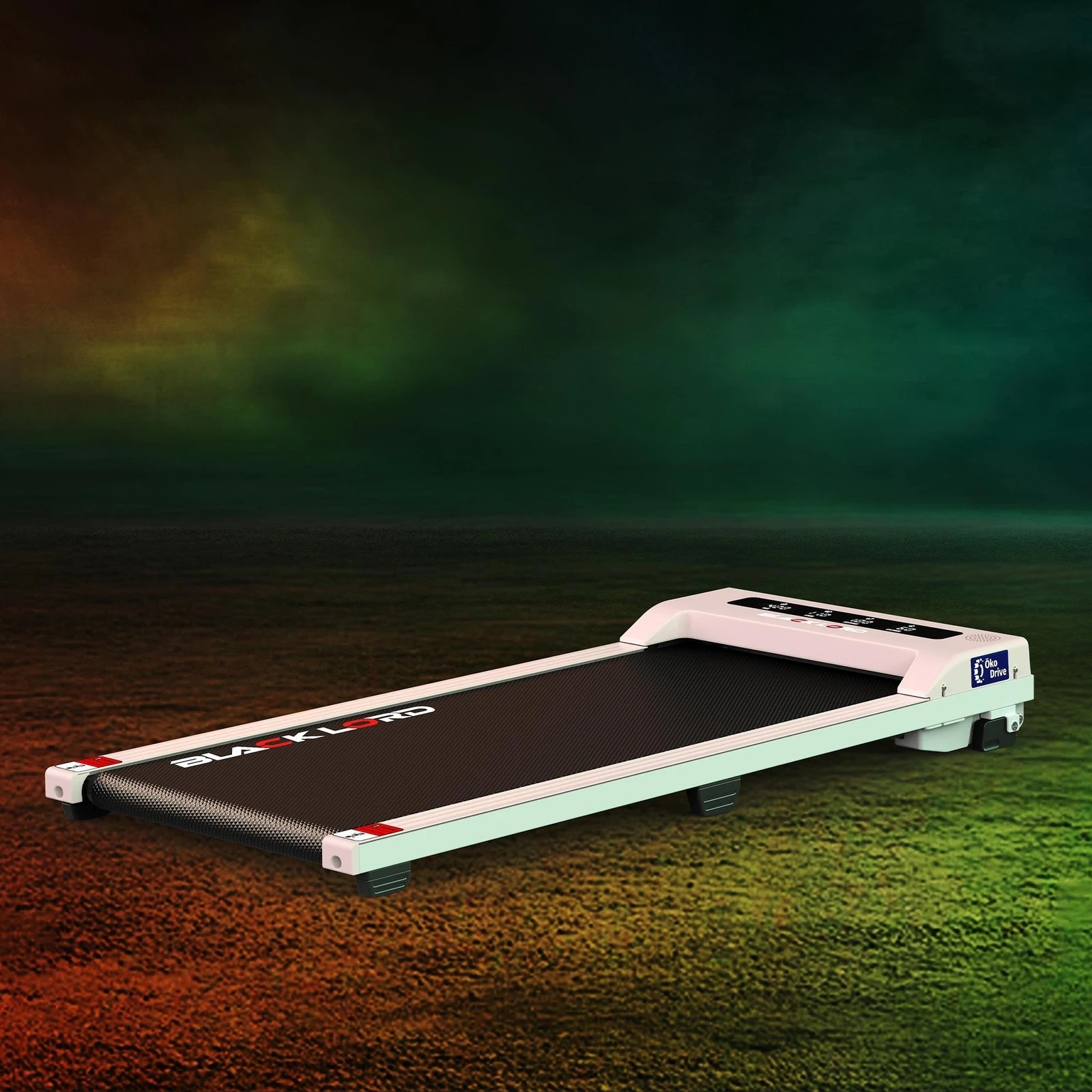 2 Black Lord Treadmill Electric Walking Pad Under Desk Home Office Fitness 38cm Belt - Pink, 2 of 10