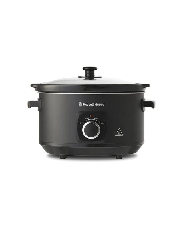 Russell Hobbs Rhsc4a Electric 4l Slow Cooker/ceramic Bowl Pot W/ Lid Matte Black
 - B