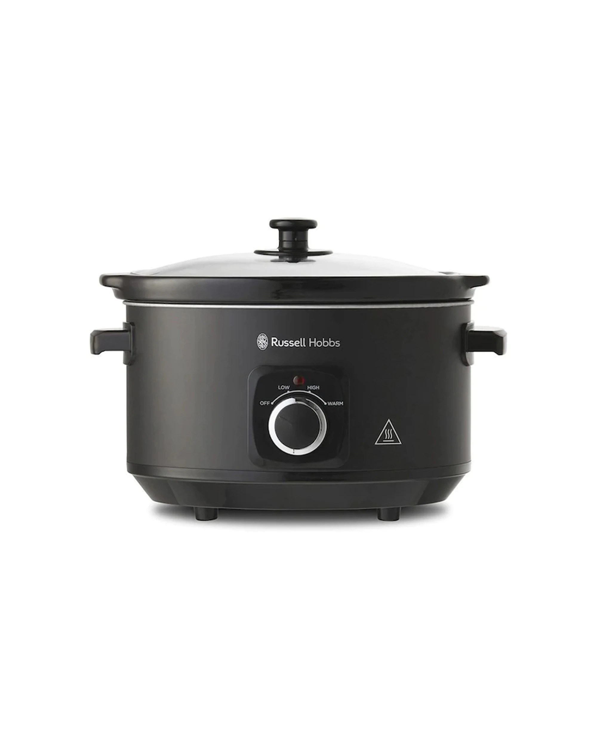 1 Russell Hobbs Rhsc4a Electric 4l Slow Cooker/ceramic Bowl Pot W/ Lid Matte Black
 - Black, 1 of 4