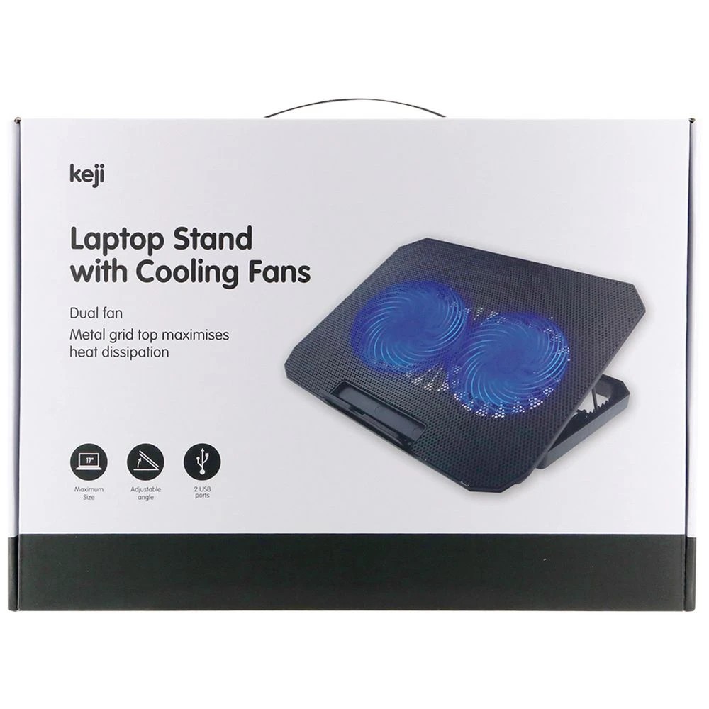 3 Keji Laptop Cooling Pad Black, 3 of 5