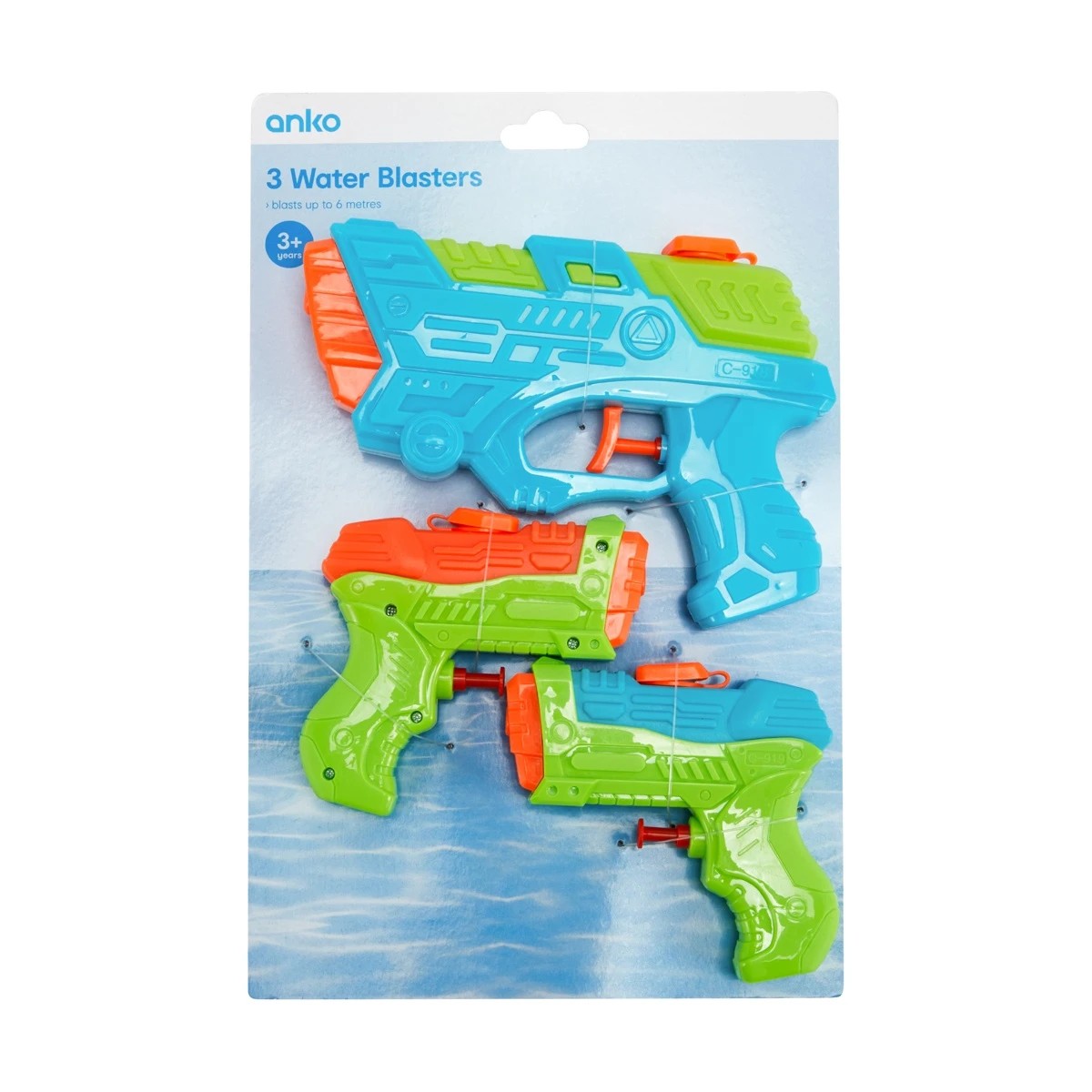 6 3 Pack Water Blasters, 6 of 6