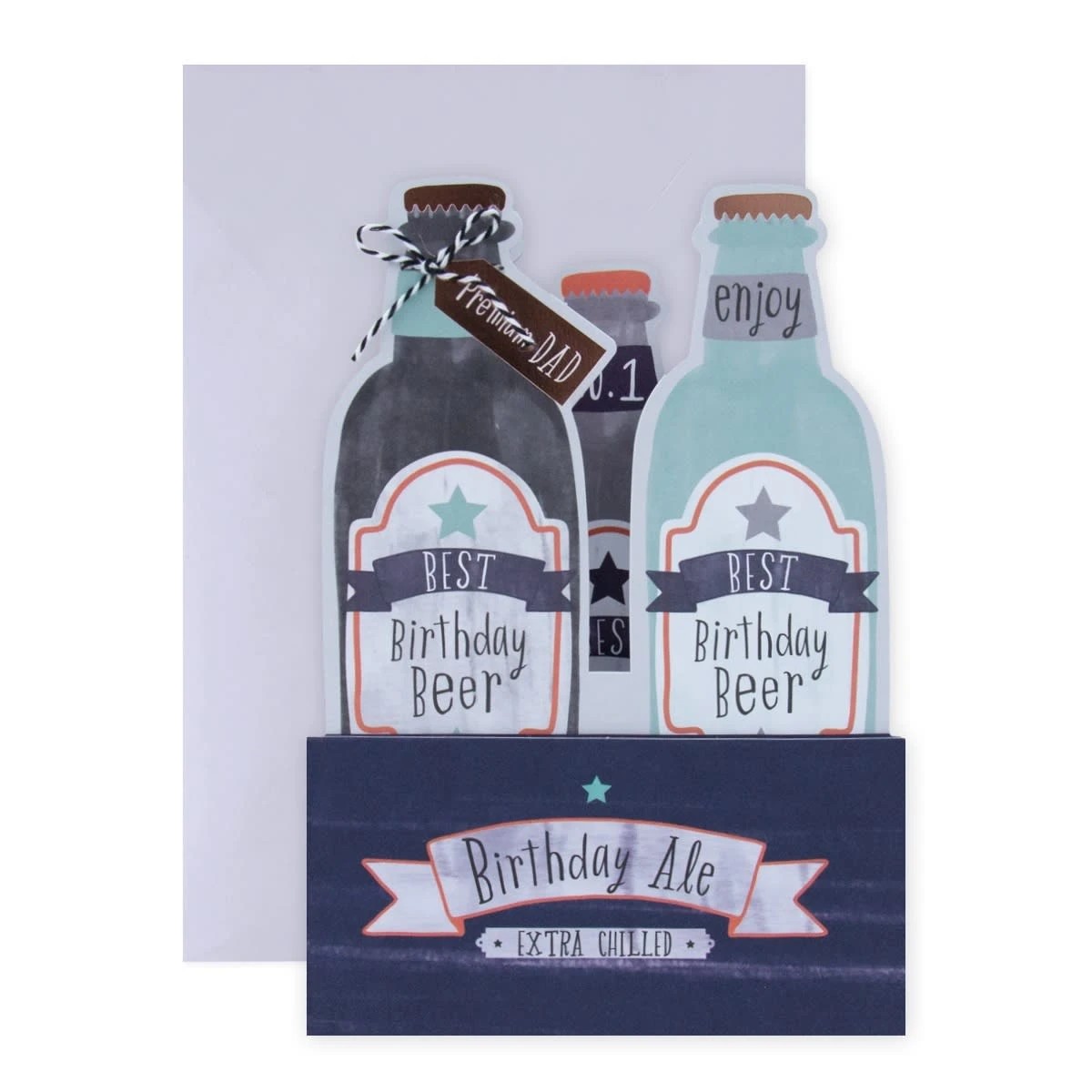 1 Connections from Hallmark Birthday Card for Dad - Extra Chilled Ale, 1 of 3