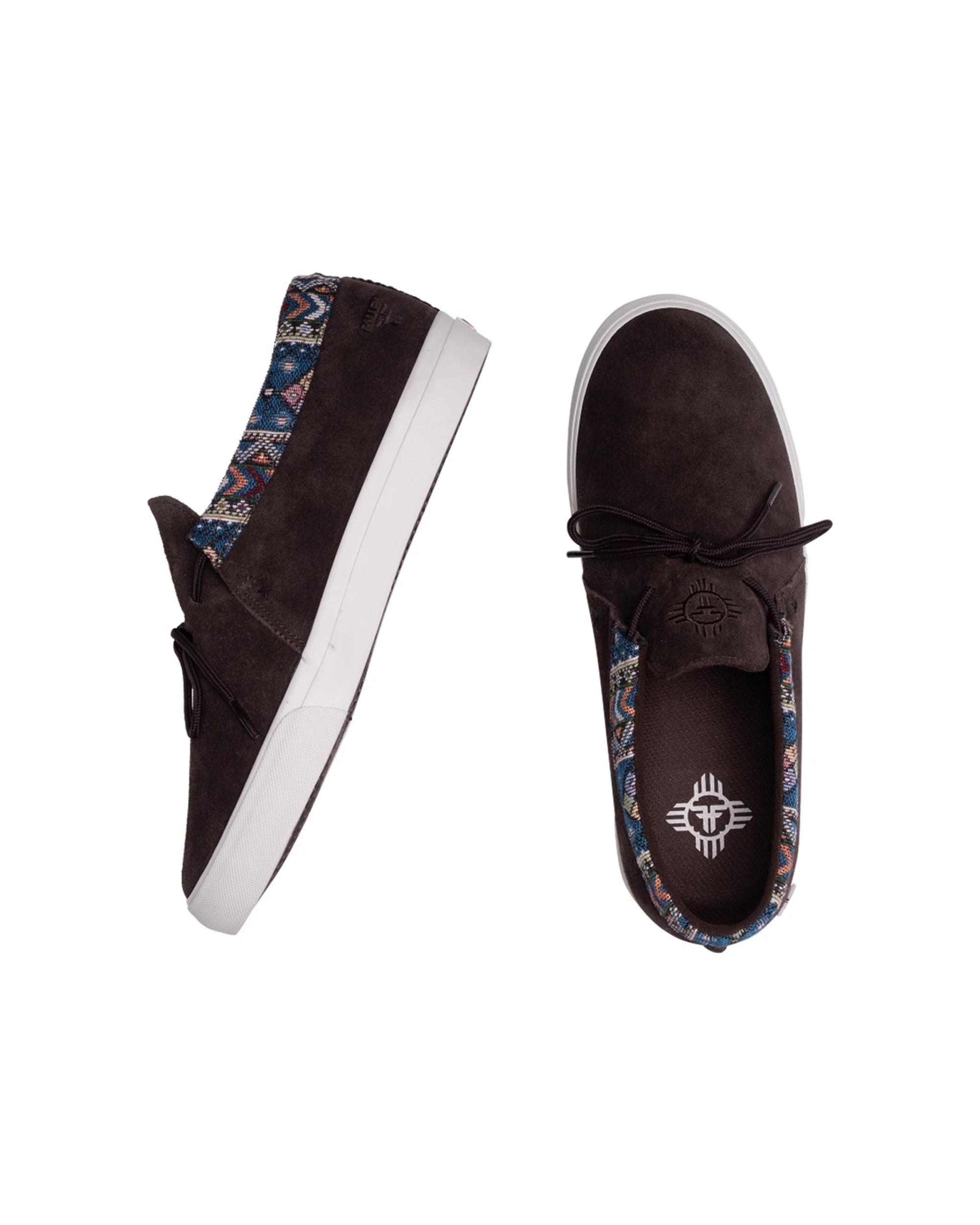 3 Fallen Footwear Apache Tommy Sandoval Men's Shoes Signature Skate Style NATIVE/BROWN/WHITE, 3 of 6