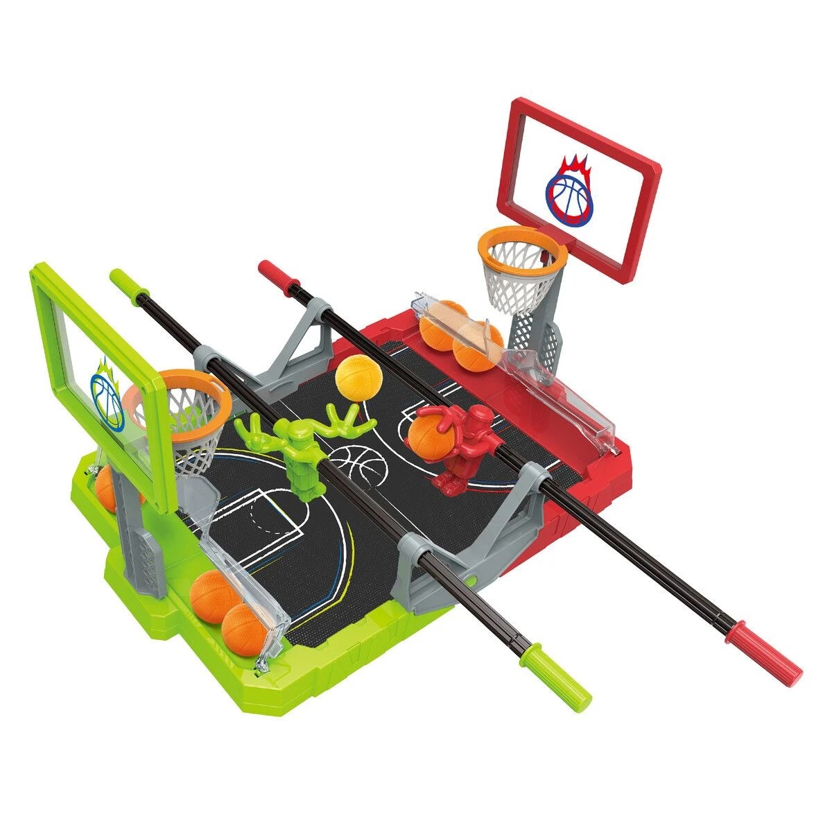 1 AUSWAY Foosketball Gaming Foosball Basketball Shoot and Score Board Table, 1 of 3