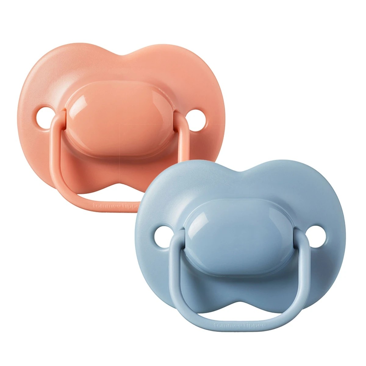 2 2 Pack Tommee Tippee Natural Latex Cherry Soothers - Pink and Blue, 2 of 7