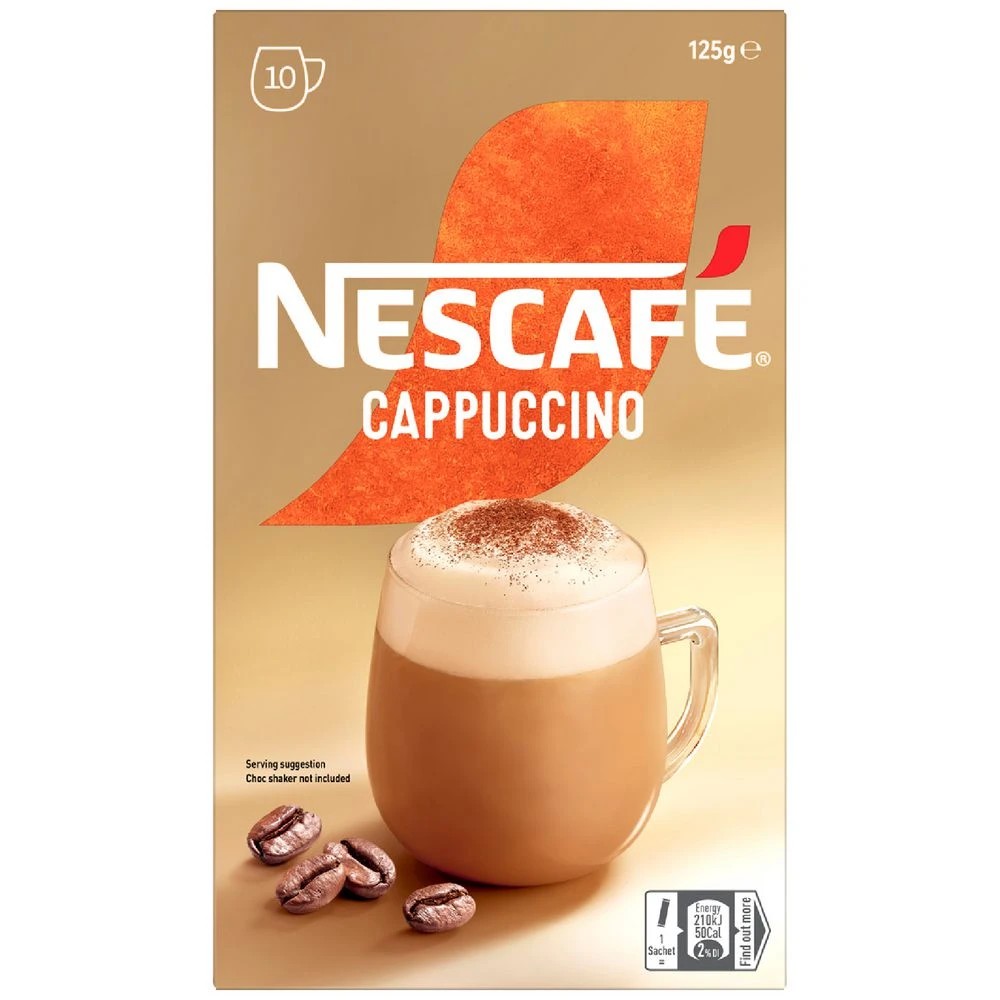 3 Nescafe Cappuccino Sachet 10 Pack, 3 of 5