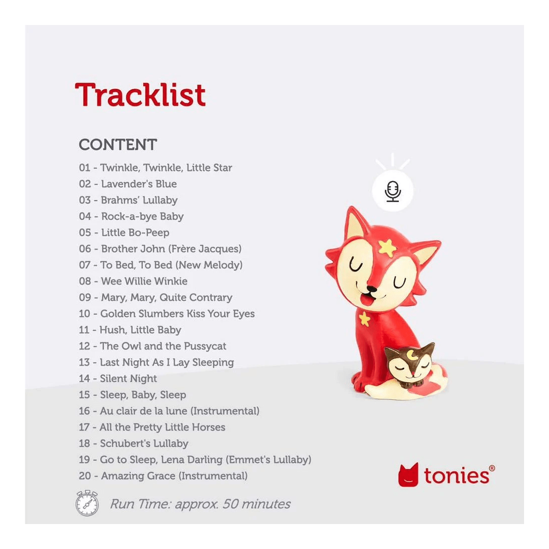 6 Tonie Audio Character Bedtime Lullabies, 6 of 6