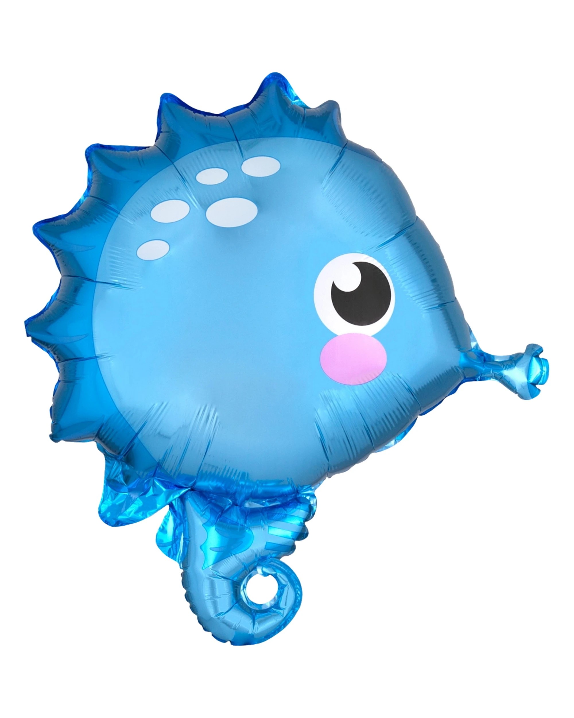 1 Anagram Blue Seahorse Foil Helium Balloon 68cm - Blue, 1 of 1