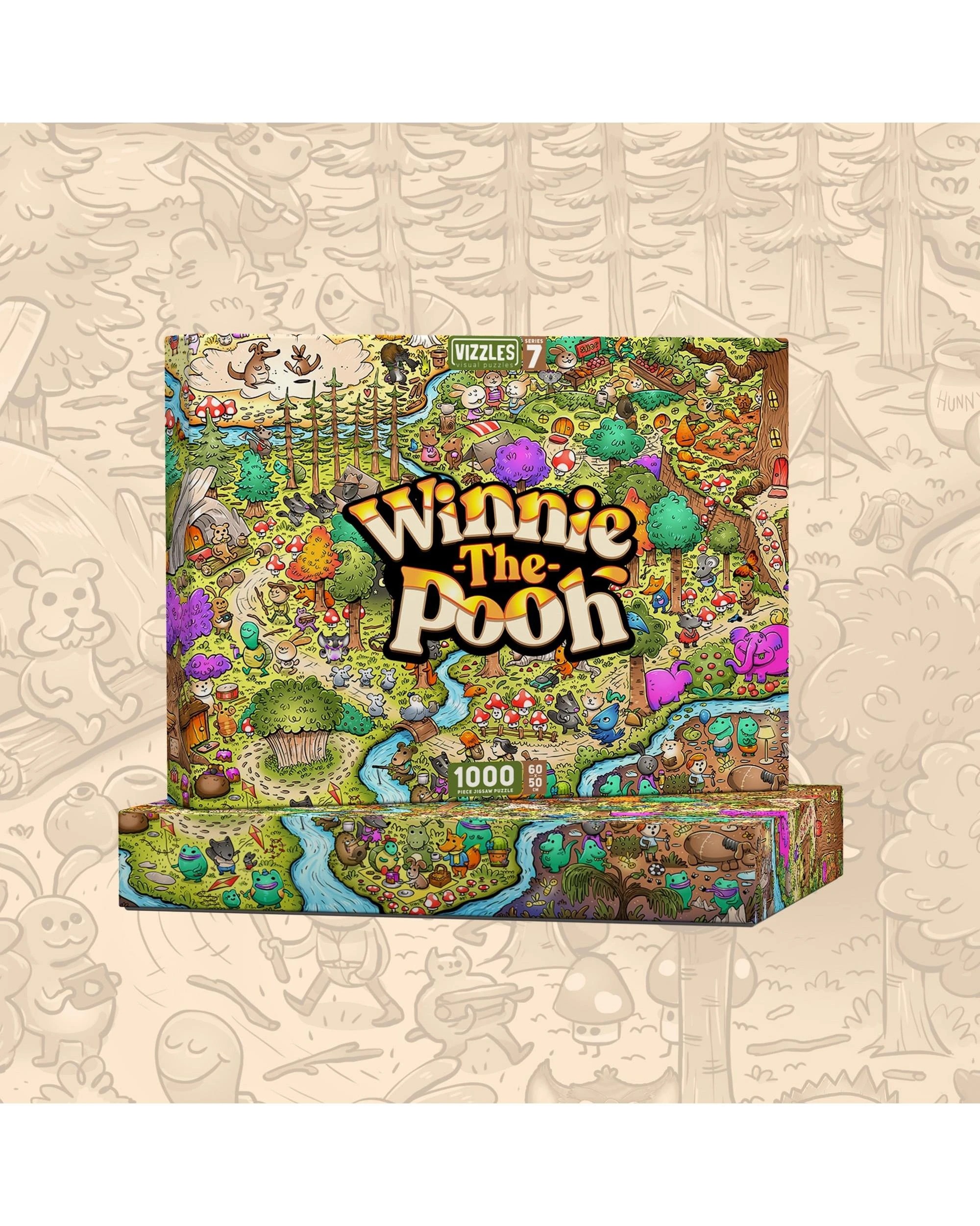 8 Vizzles Winnie The Pooh 1000 Piece Puzzle, 8 of 8