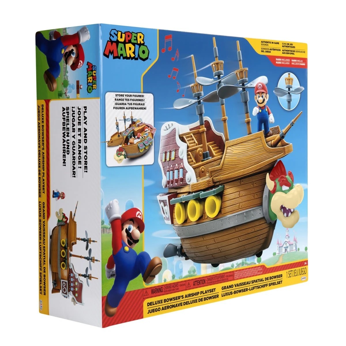 3 Super Mario Deluxe Browser's Airship Playset, 3 of 5