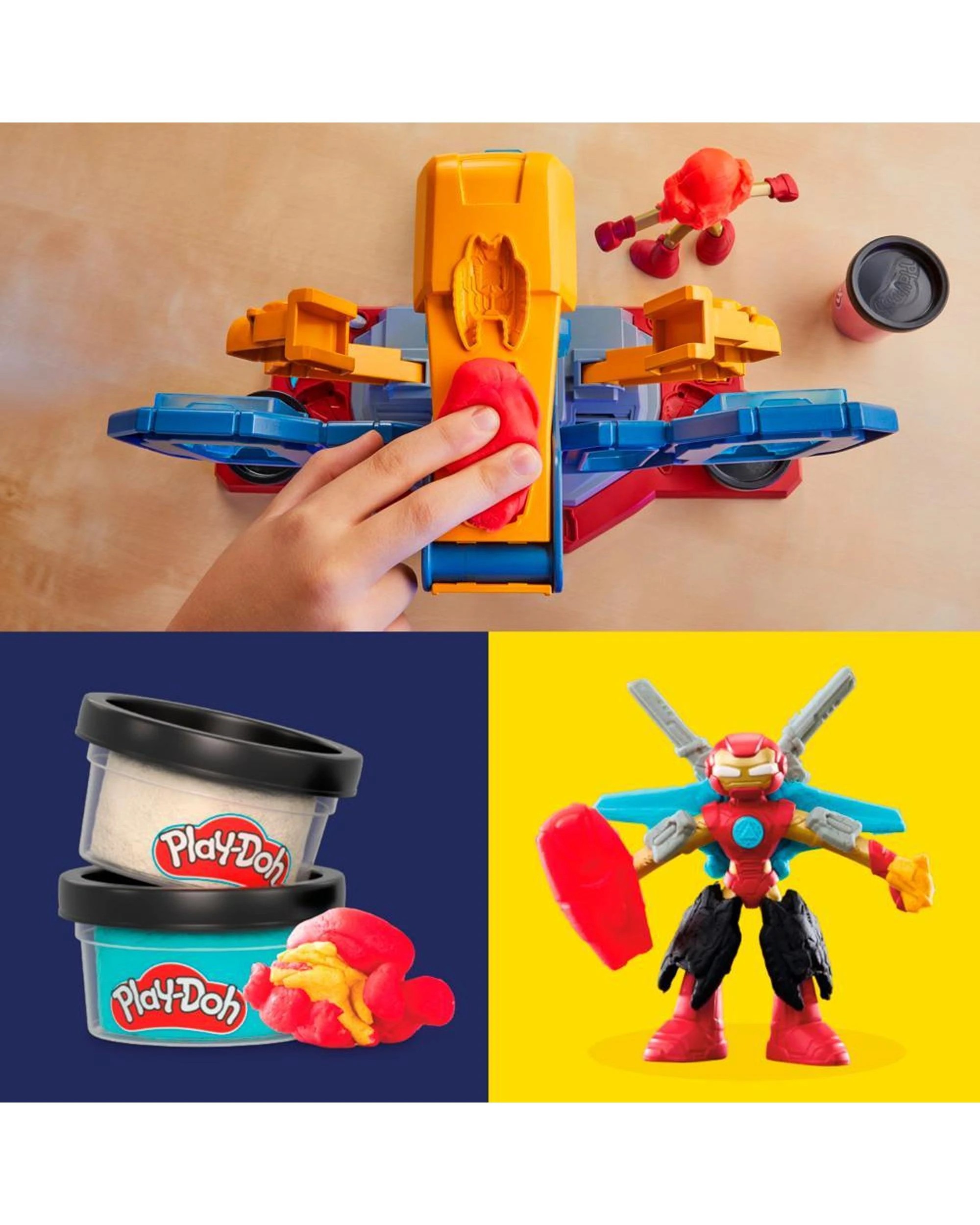 8 Play-Doh Marvel Iron Man Armour Maker Lab, 8 of 9