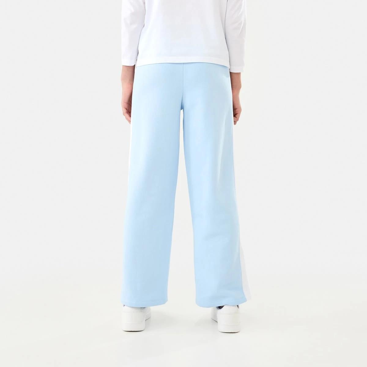 2 Stripe Wide Leg Trackpants Doll Blue, 2 of 8