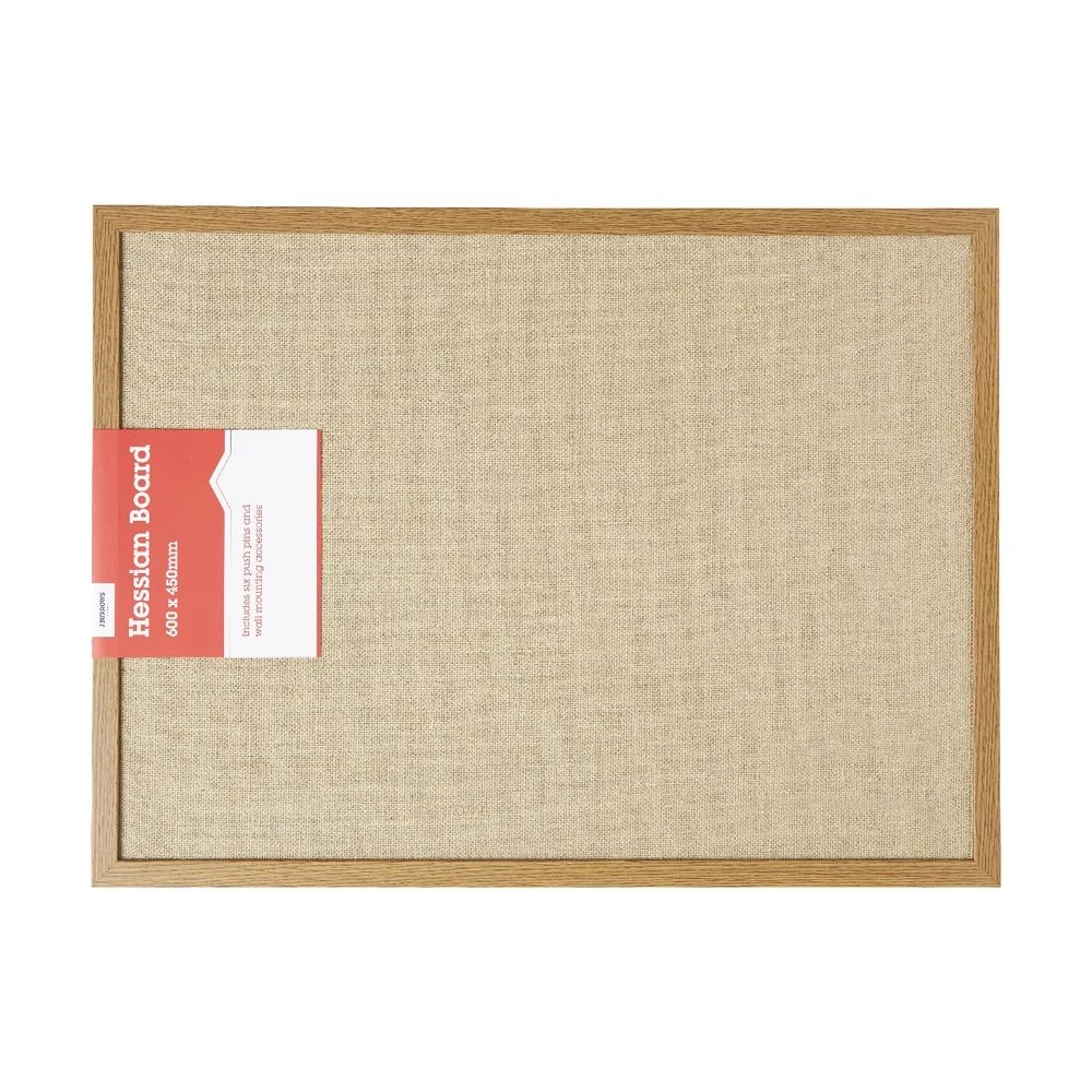 2 J.Burrows Hessian Board 600 x 450mm Oak, 2 of 3