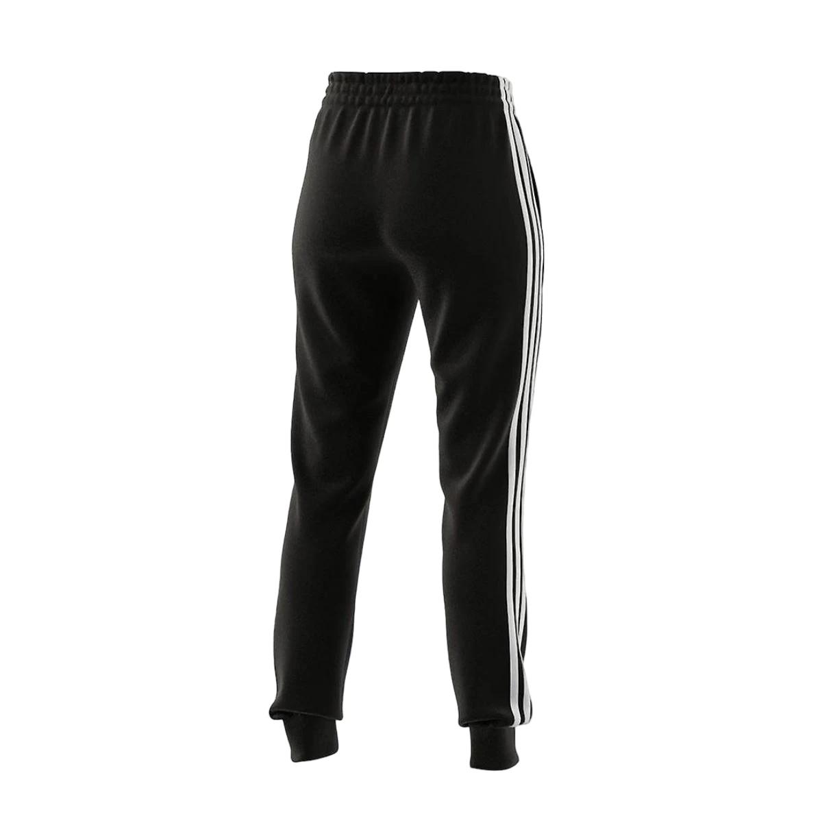 2 Adidas 5 Pack Womens Essentials French Terry Logo 3-Stripes Pants BLACK, 2 of 7