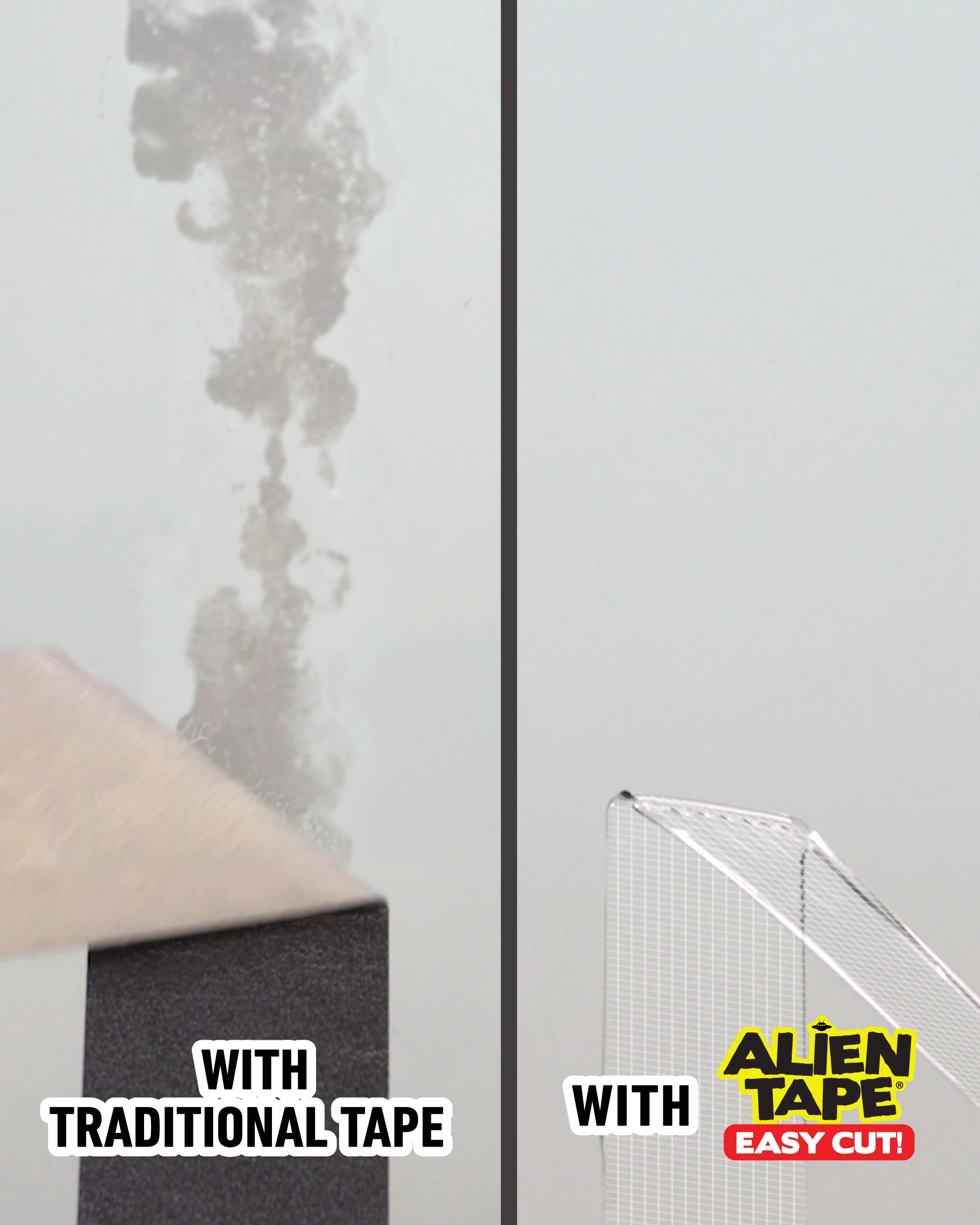 6 Alien Tape Easy Cut 3 Pack Reusable Double Sided Tape, 6 of 6