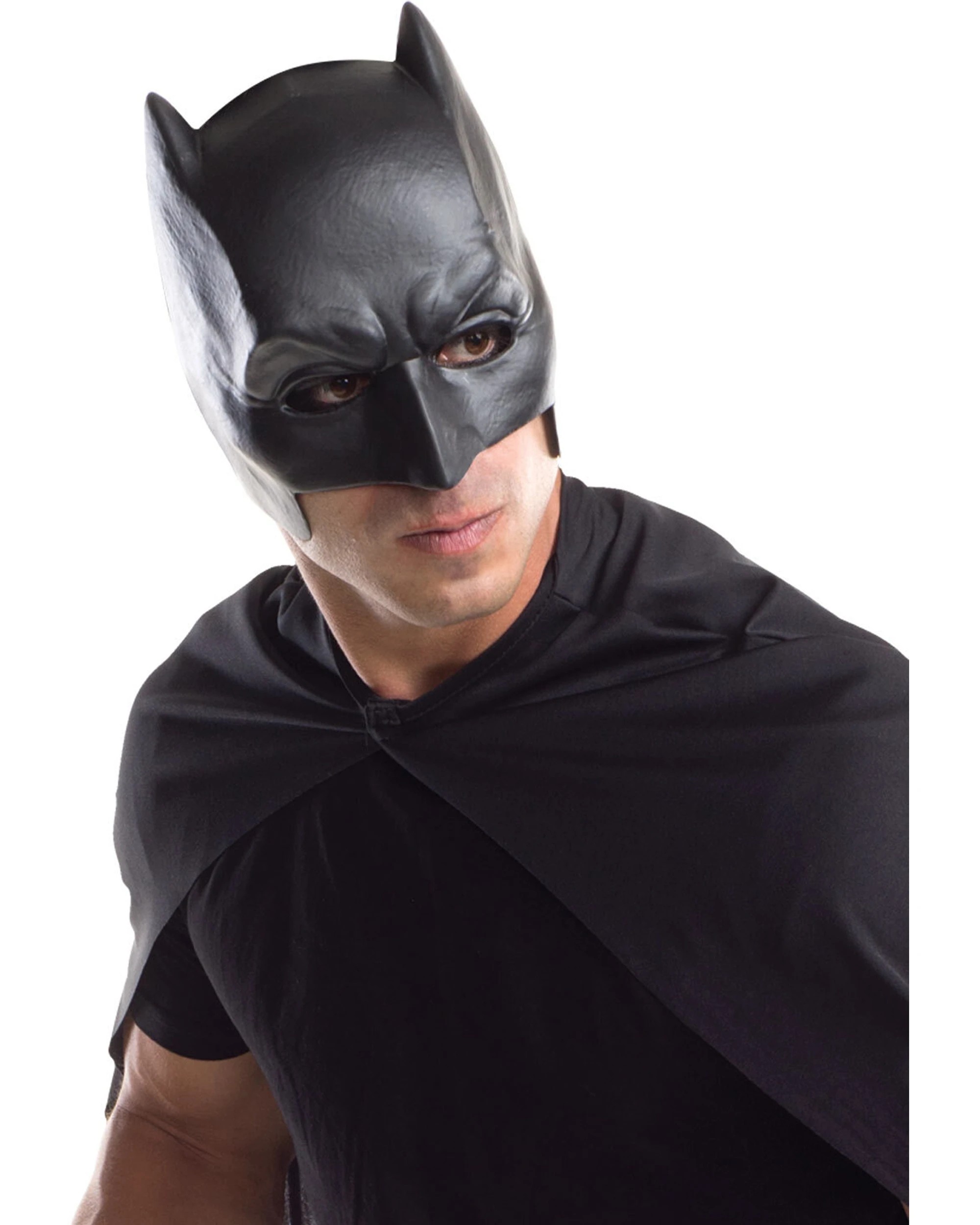 2 DC Comics Batman Cape And Mask Set Adult Superhero Costumes - Black, 2 of 3