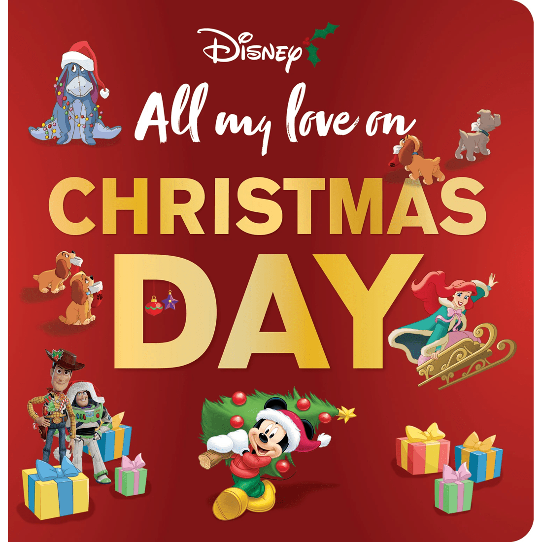1 Disney All My Love on Christmas Day - Book, 1 of 1