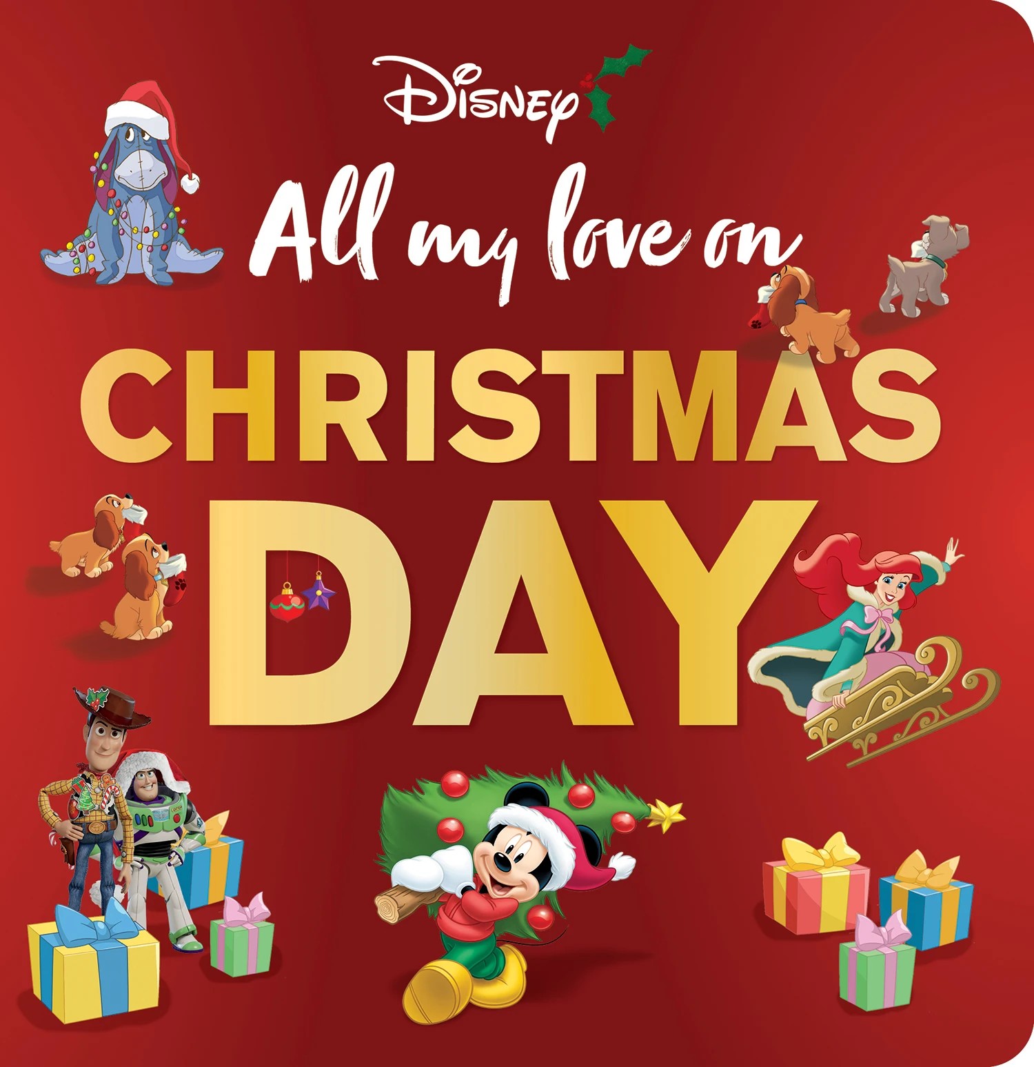 1 Disney All My Love on Christmas Day - Book