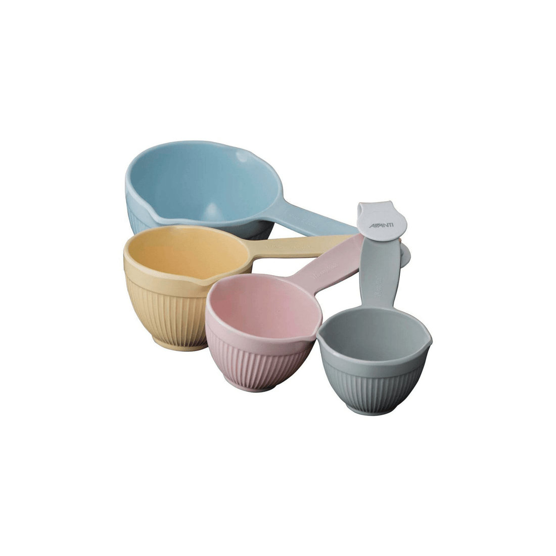 1 Avanti 4 Pc Melamine Ribbed Measuring Cup Set 60ml 80ml 125ml 250ml
 - Multi, 1 of 3