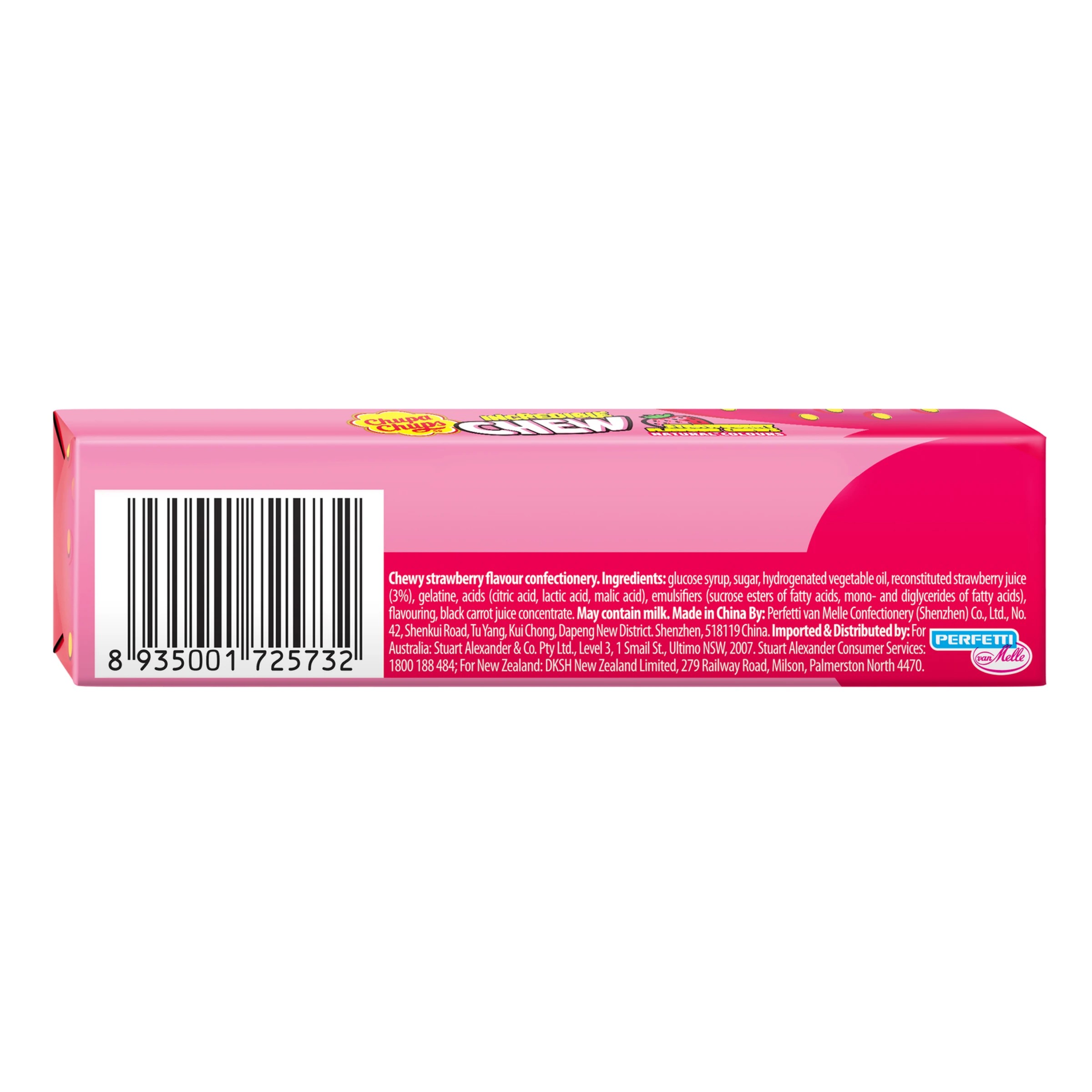 2 20 Piece Chupa Chups Incredible Chew Strawberry 45g, 2 of 2