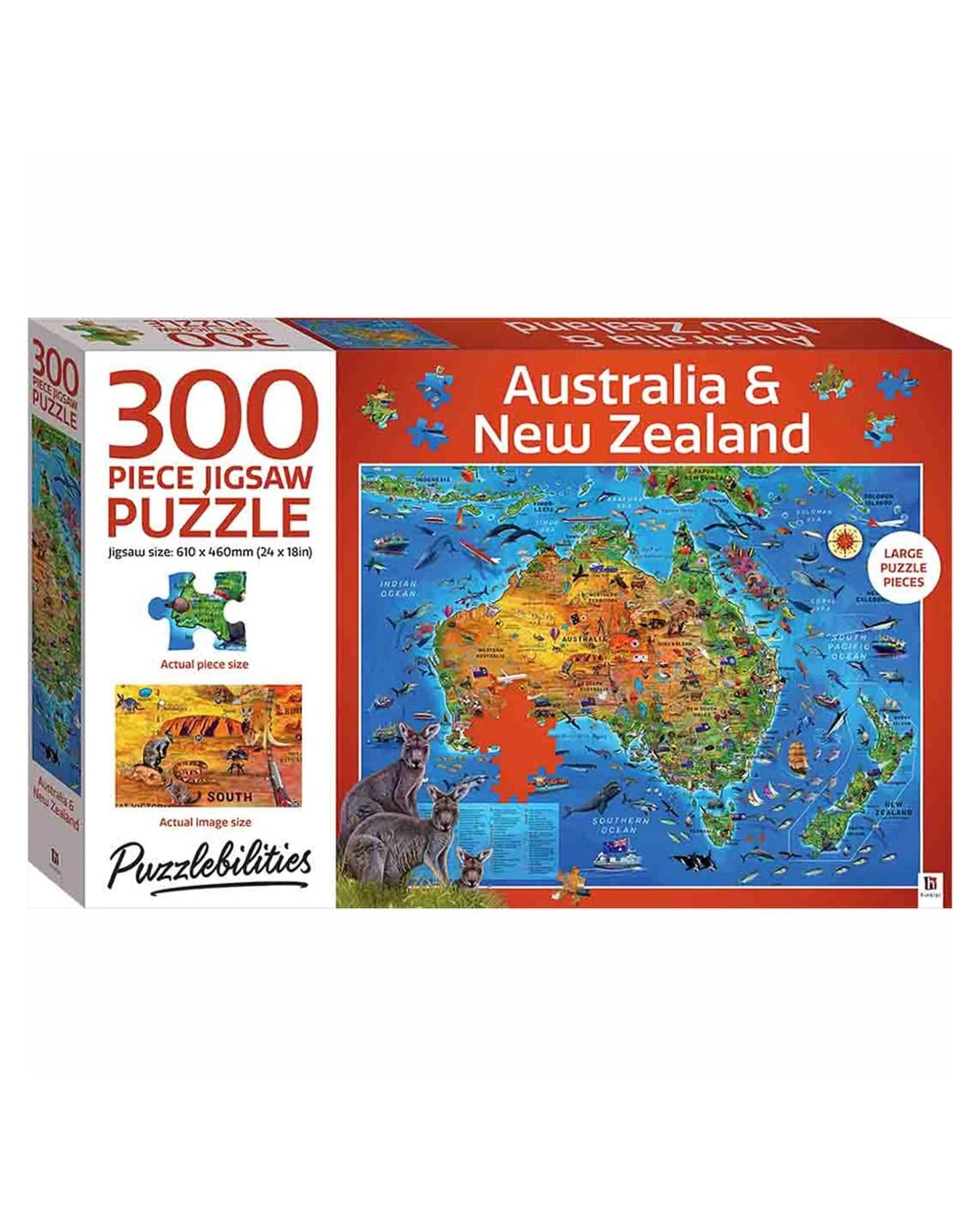 1 Puzzlebilties Australian and NZ 300 Piece Jigsaw Puzzle, 1 of 1
