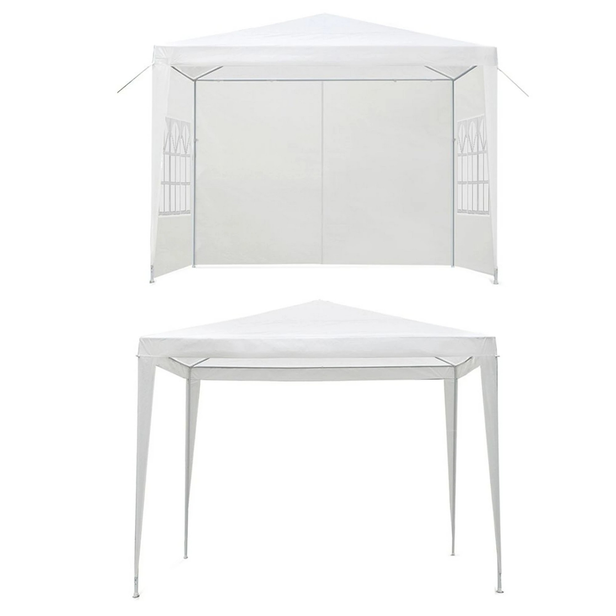 4 Instahut Gazebo  Marquee Wedding Party Tent Outdoor Camping Side Wall - White, 4 of 7