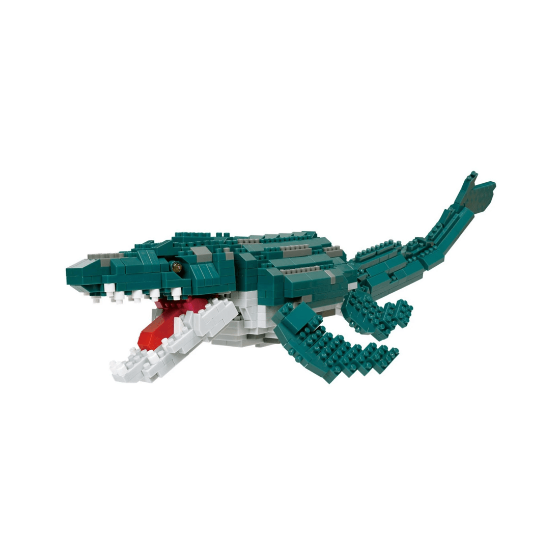 5 Kawada Nanoblock Deluxe Mosasaurus, 5 of 8