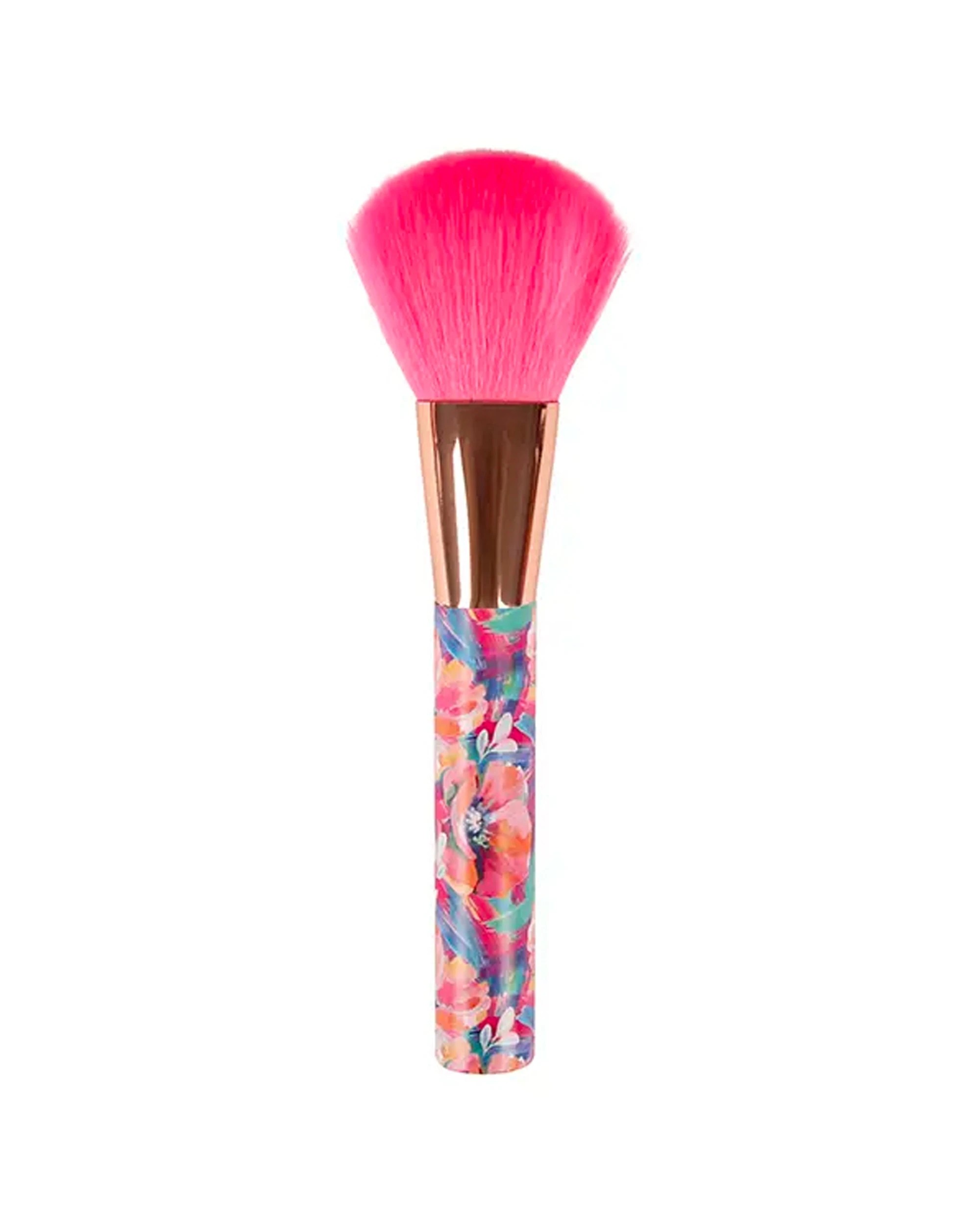 3 BYS 5pc Keepsake Flourish Tin Makeup Brush Kit Travel Ready Soft Bristles Complete Set - Pink, 3 of 3