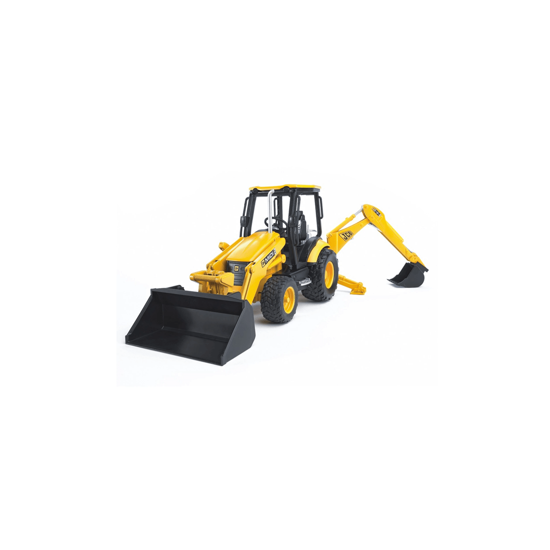 1 Bruder Jcb Backhoe Loader Toy 1 16 Scale 34cm Kids Construction Vehicle Age 3 Plus - Yellow, 1 of 5
