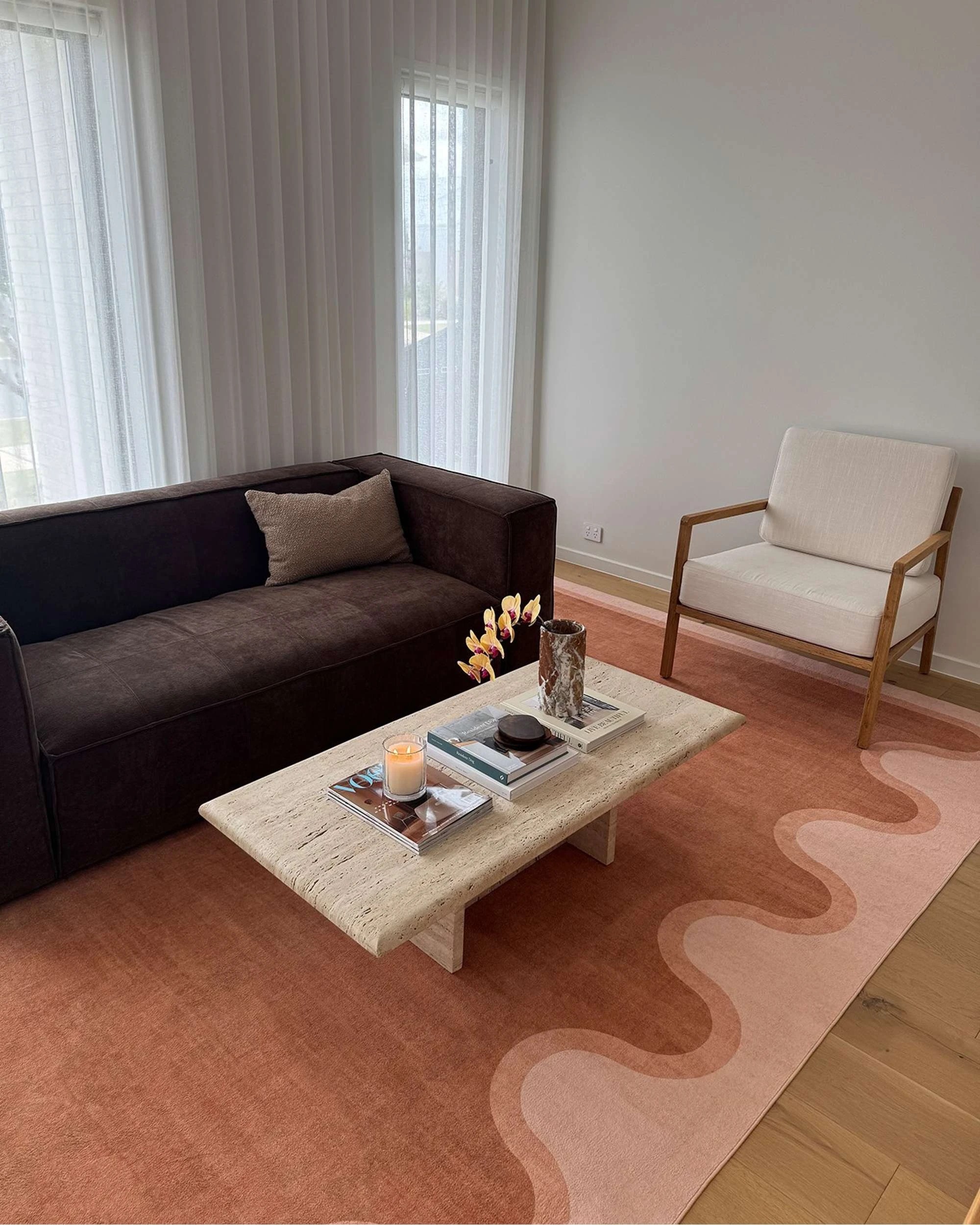 9 Loopsie Lanai Washable Rug-330cm x 240cm - Orange - Orange, 9 of 9