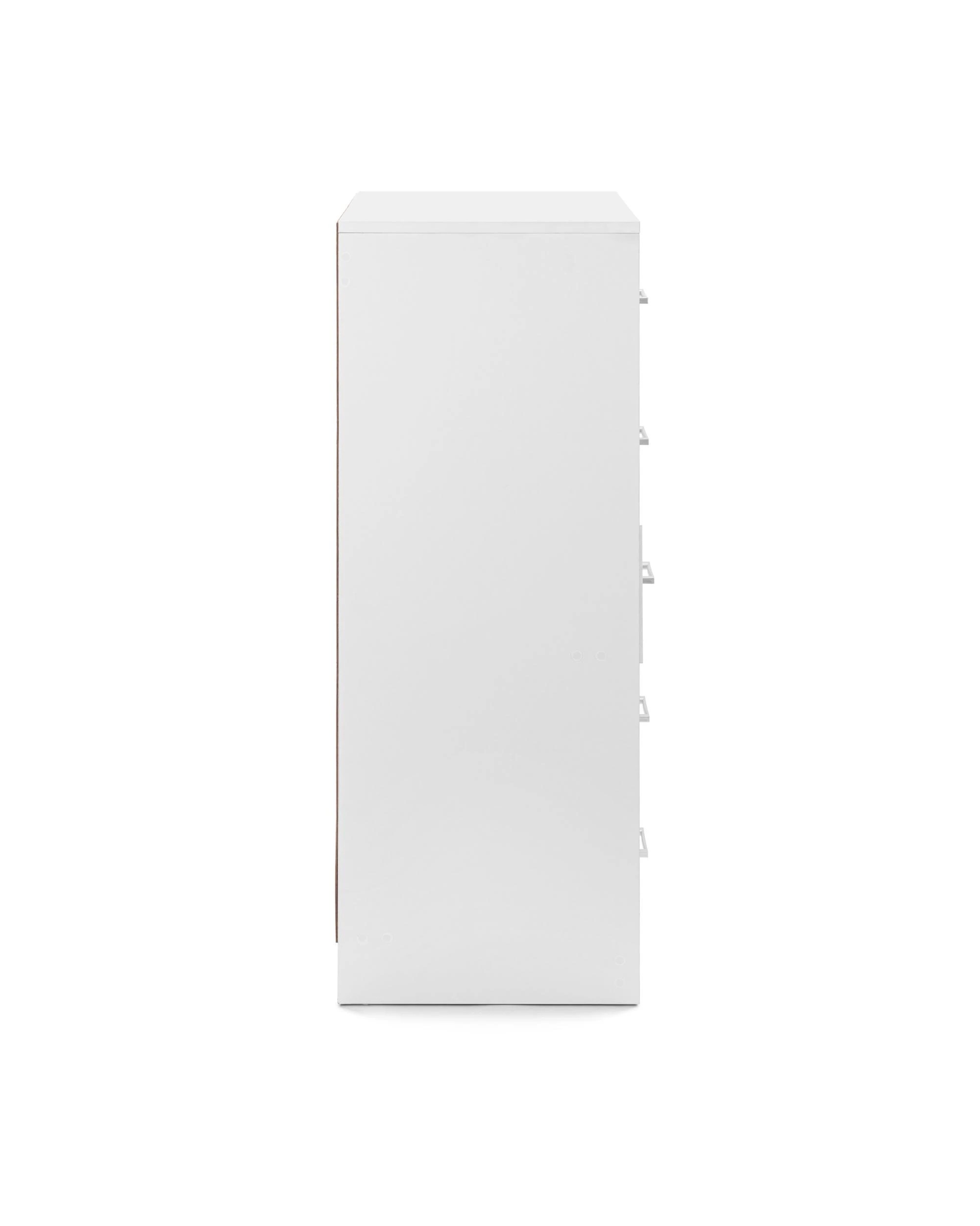 5 Kodu Chest 5 Drawers Tallboy Storage Dresser Storage Cabinet - White, 5 of 9