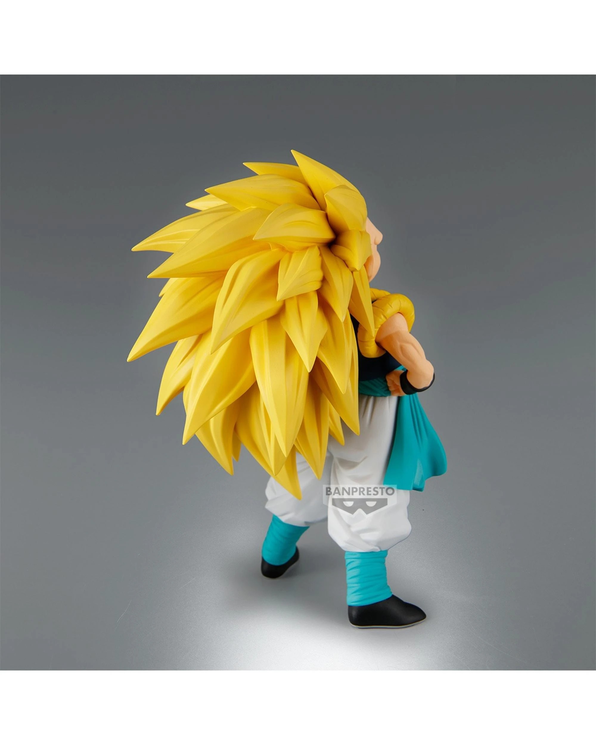 4 Banpresto Solid Edge Works Dragon Ball Z Super Saiyan 3 Gotenks Figure, 4 of 5